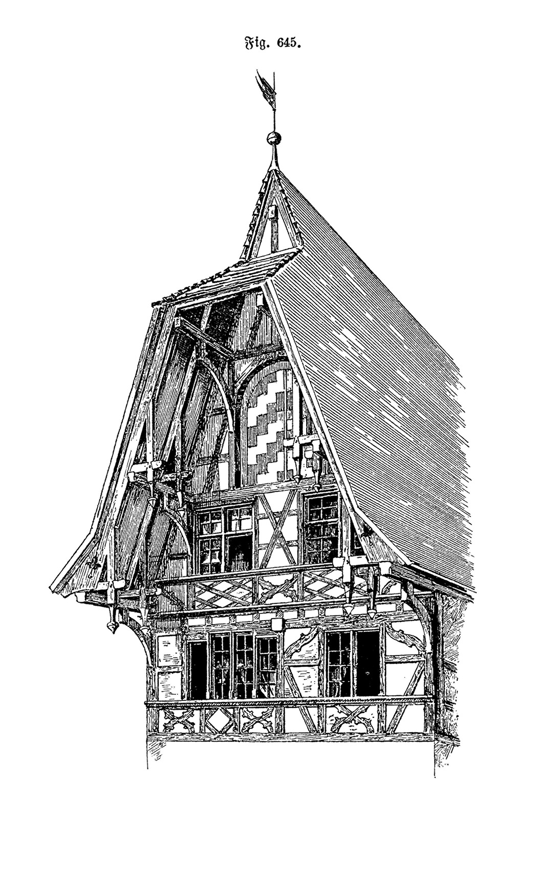 Fig. 645. // Haus in Stein am Rhein [Anm. d. Red.]