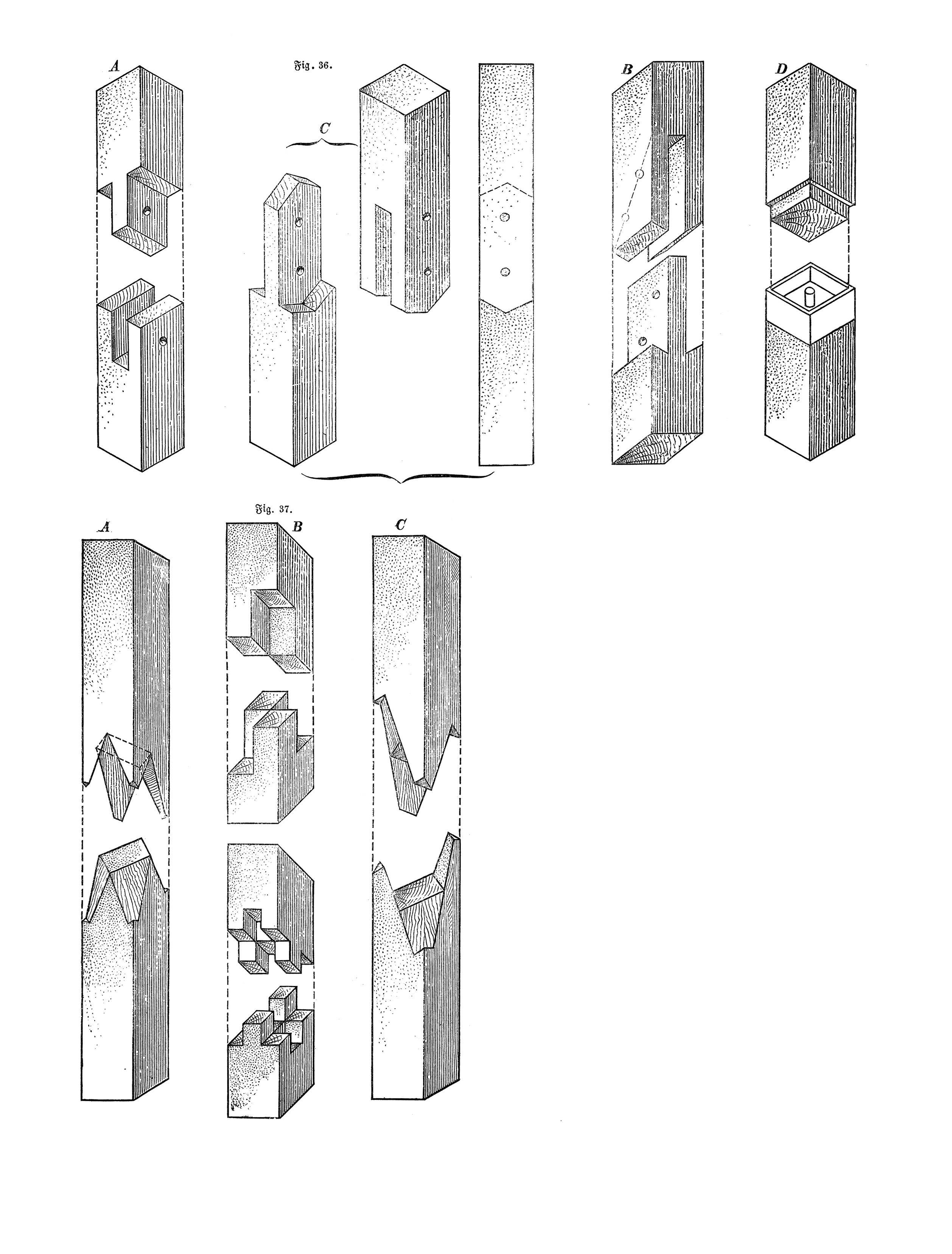 Vertikalstöße im Holzbau