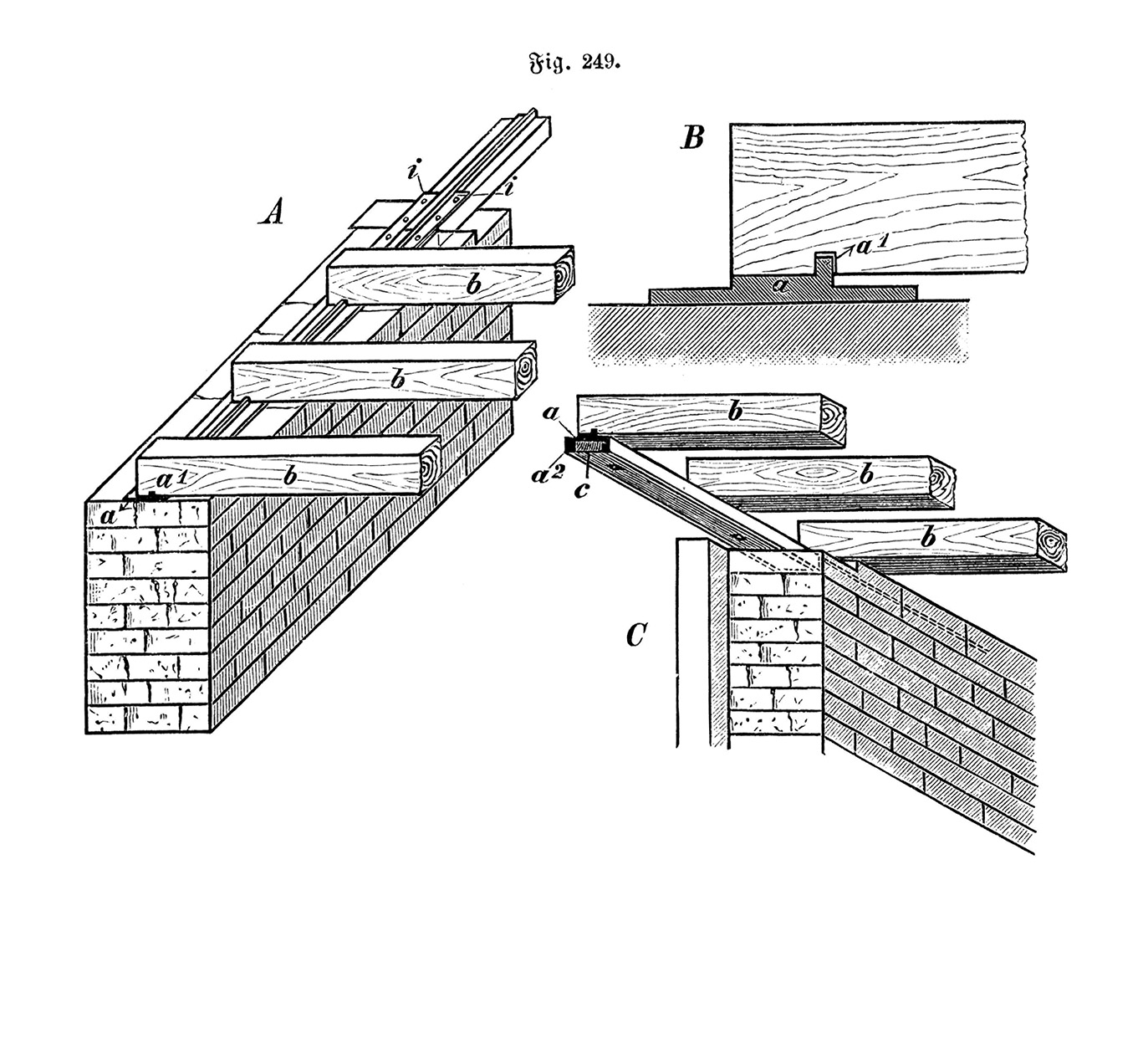 Auflager Holzbalkendecke auf Eisen