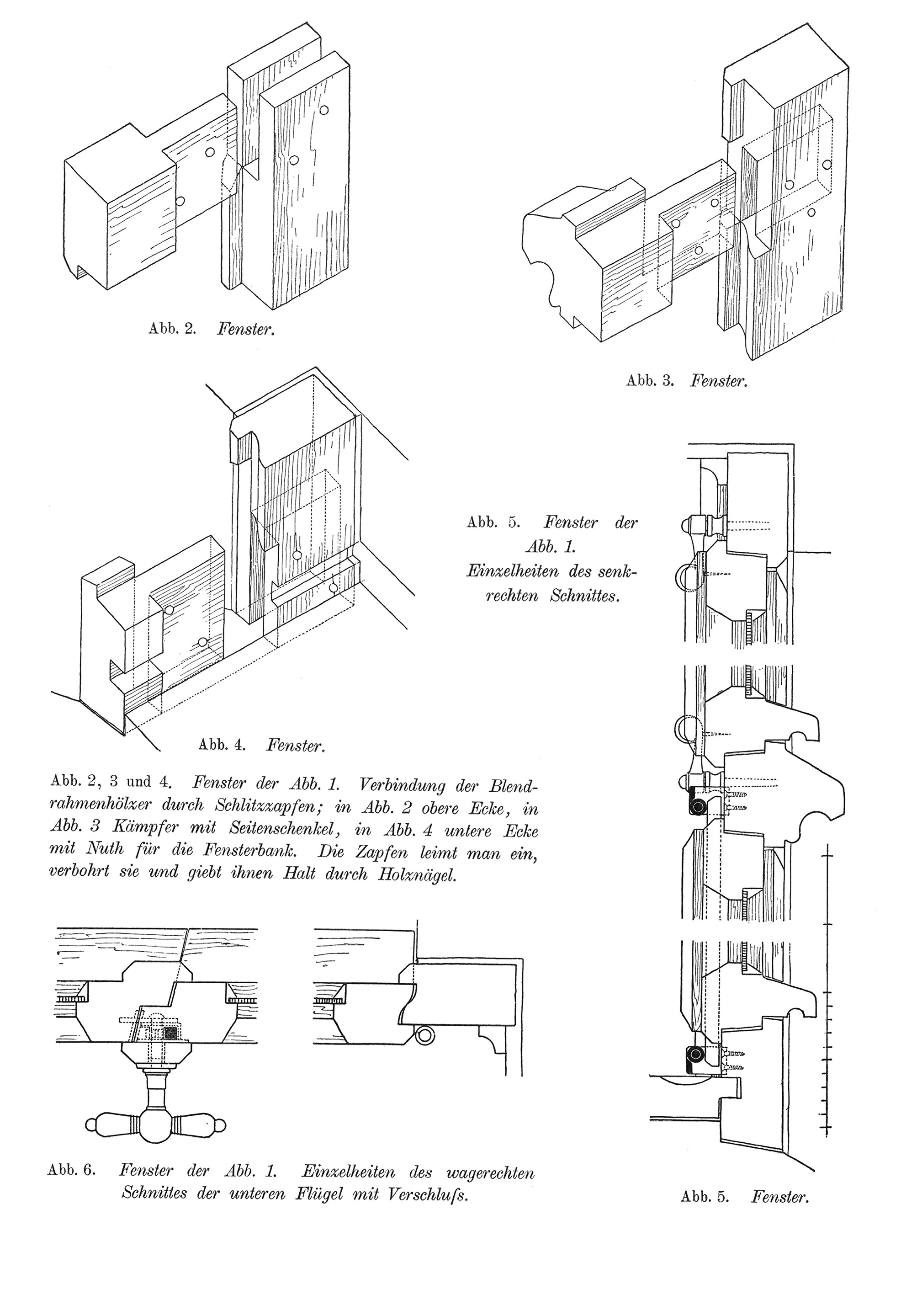 Abb. 2. - 5. Fenster der Abb. 1. // Details [Anm. d. Red.]