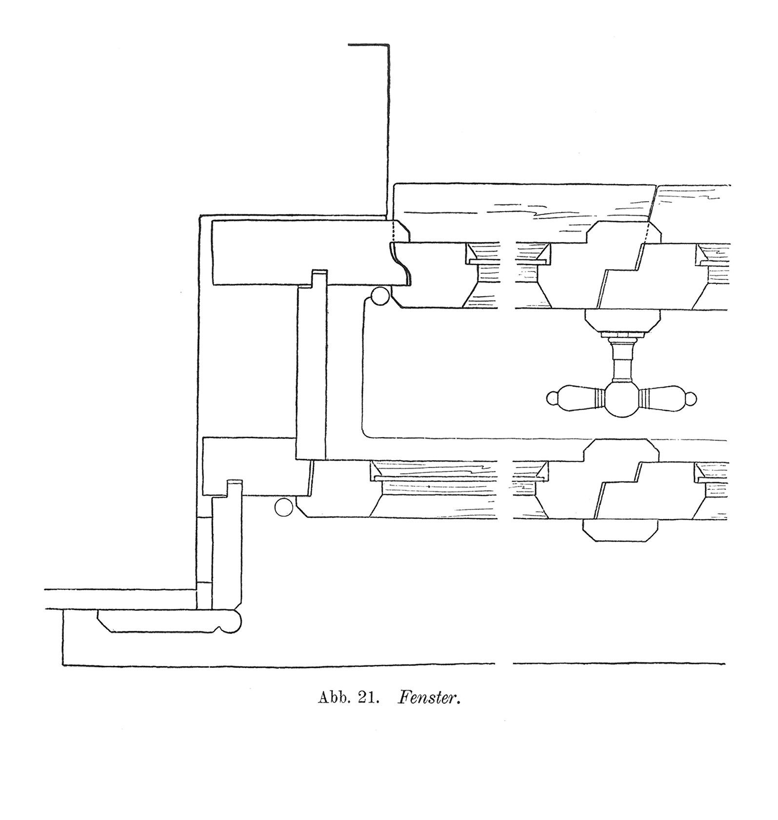 Abb. 21 Fenster // Grundriss zu Abb. 20 [Anm. d. Red.]