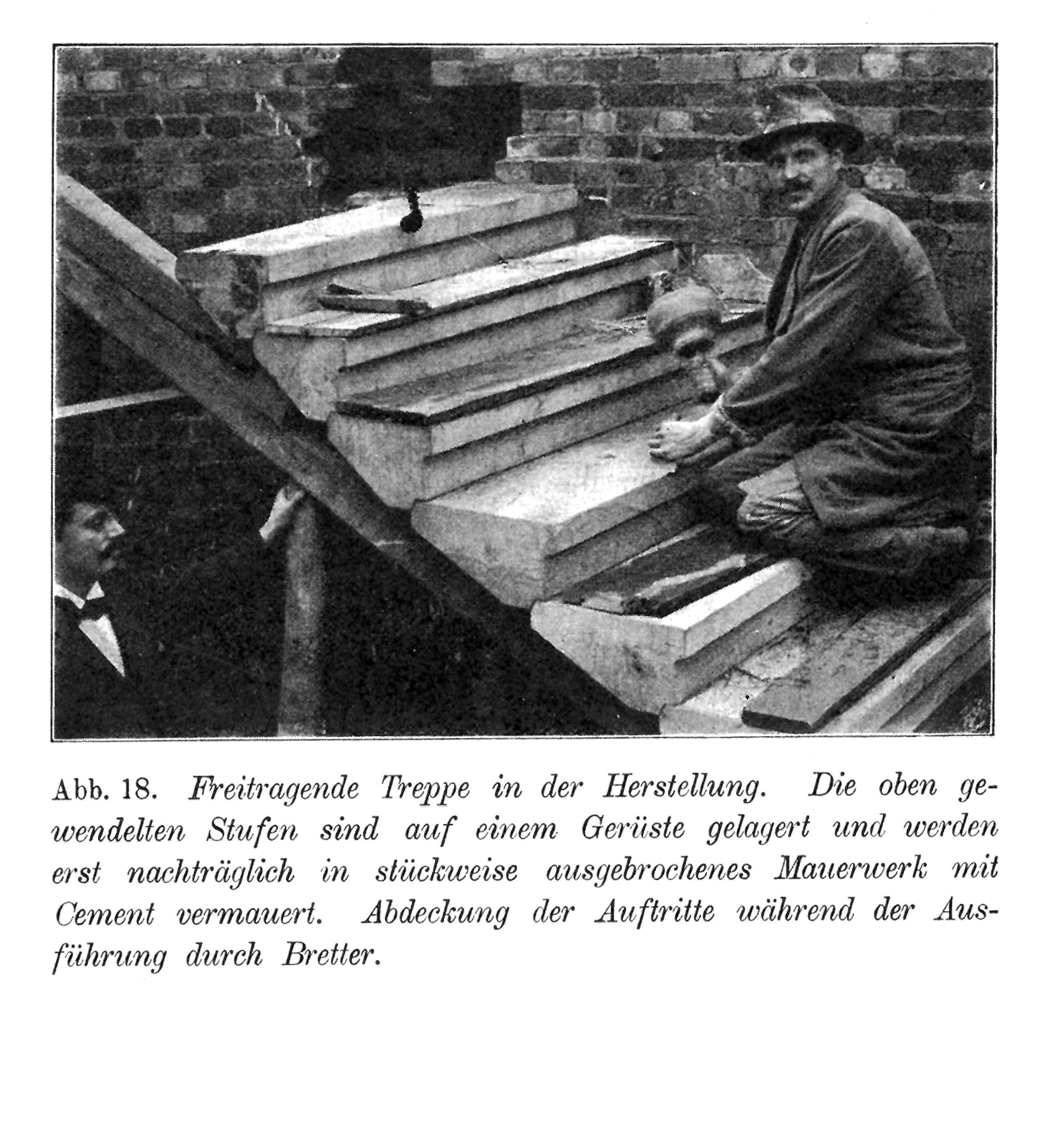 Treppen aus Werkstein