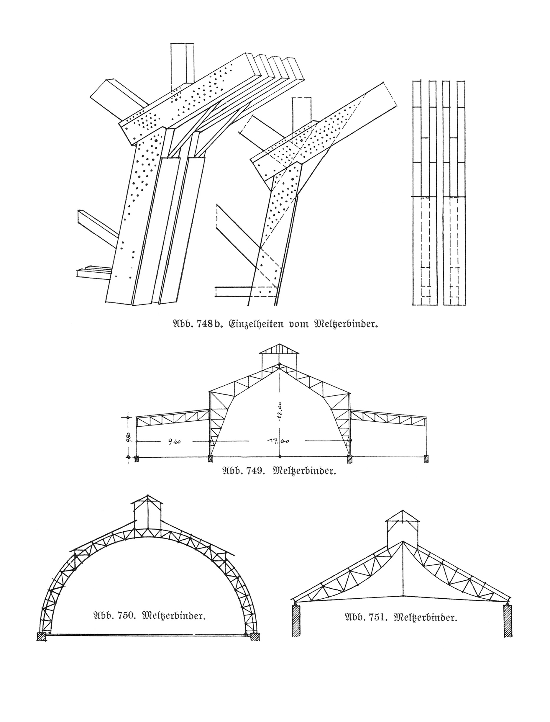 Abb. 749. - Abb. 751. // Meltzerbinder [Anm. d. Red.]