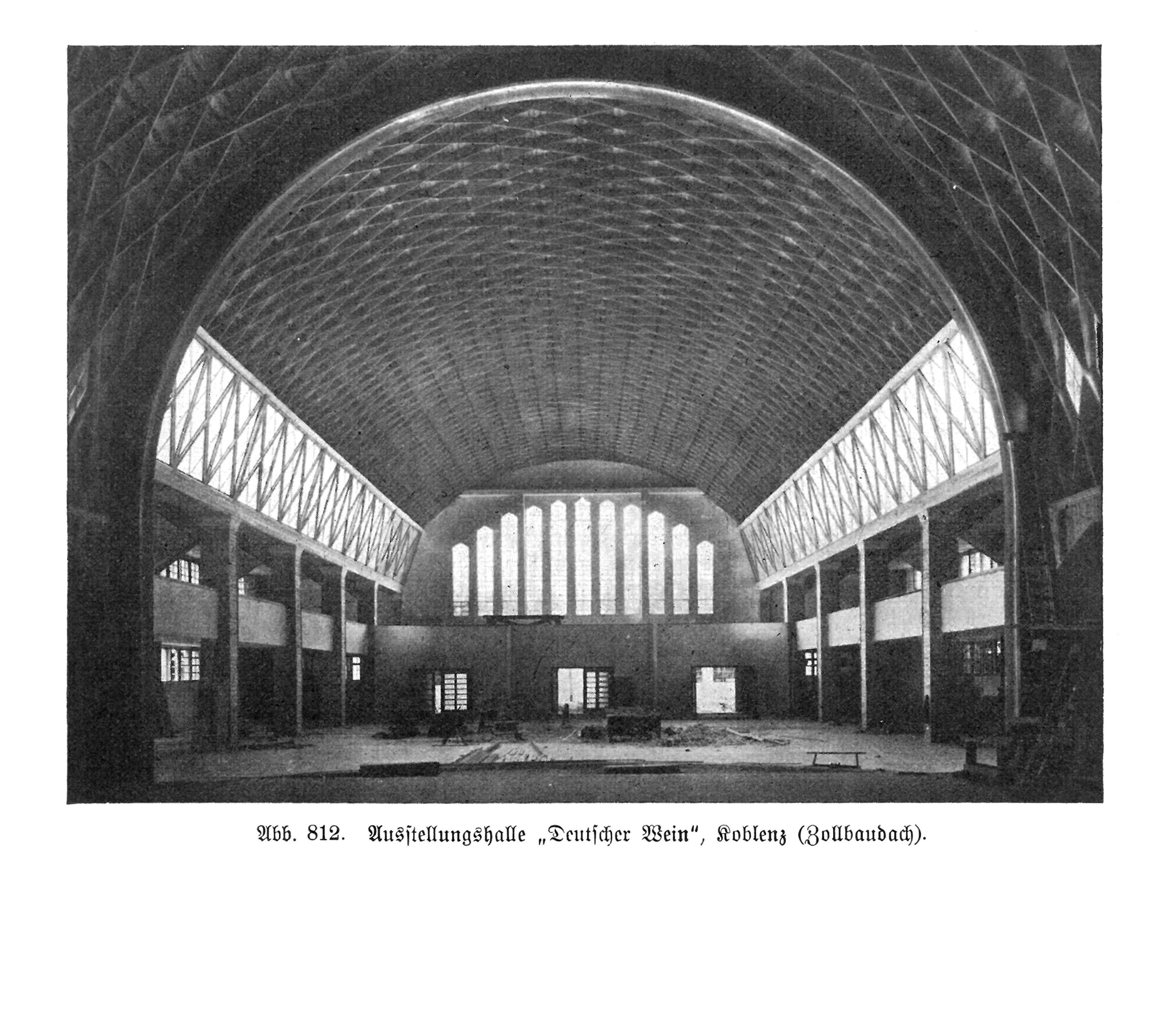 Holz- Lamellendach, Zollingerdach