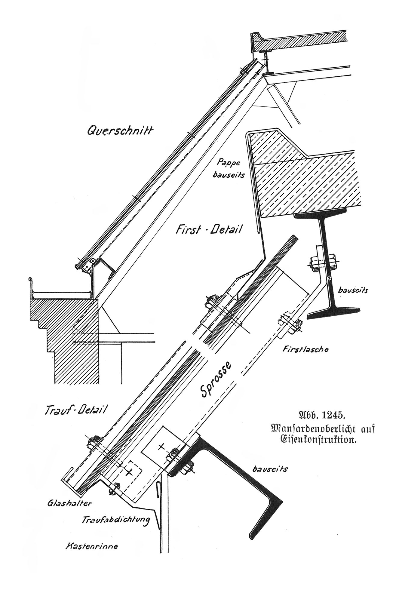 Schrägverglasung