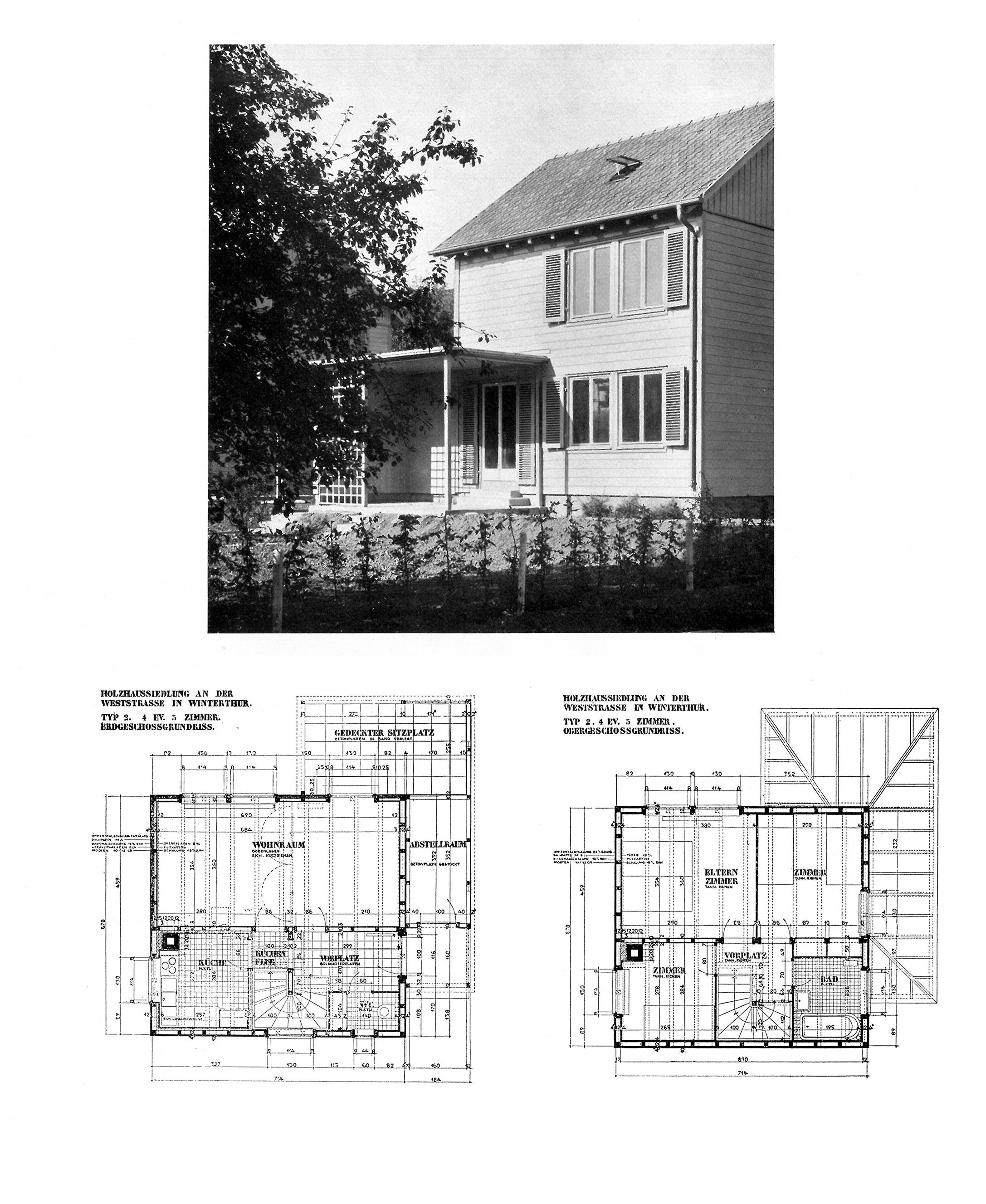 Holz- Systembau: Winterthur (Schweiz)