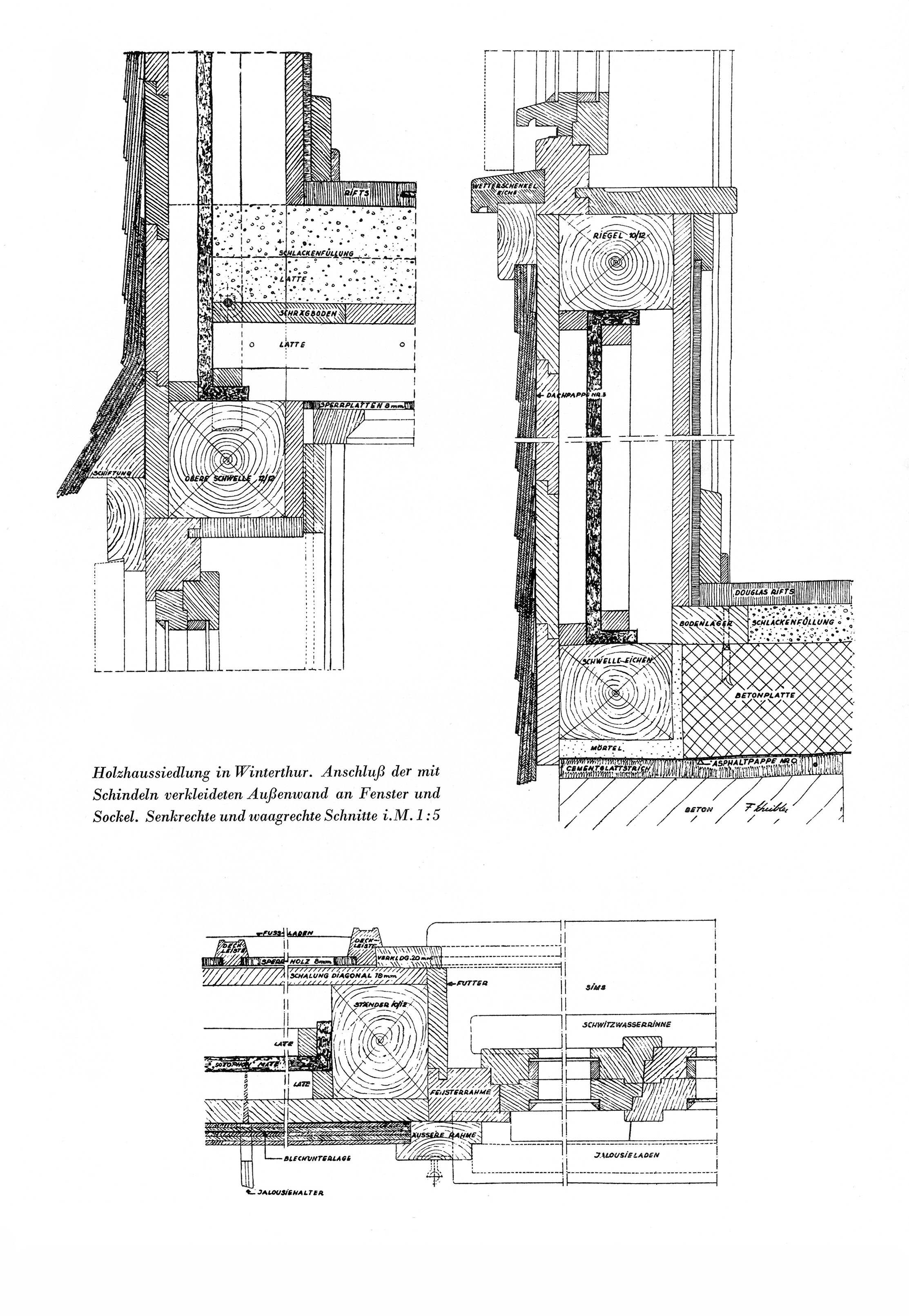 Aussenwand mit Fensteranschluss