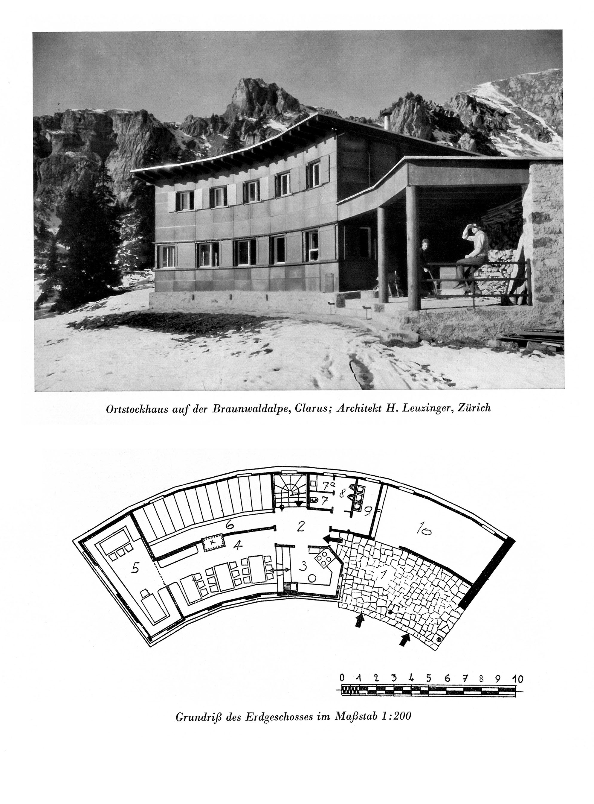 Ortstockhaus auf der Braunwaldalpe