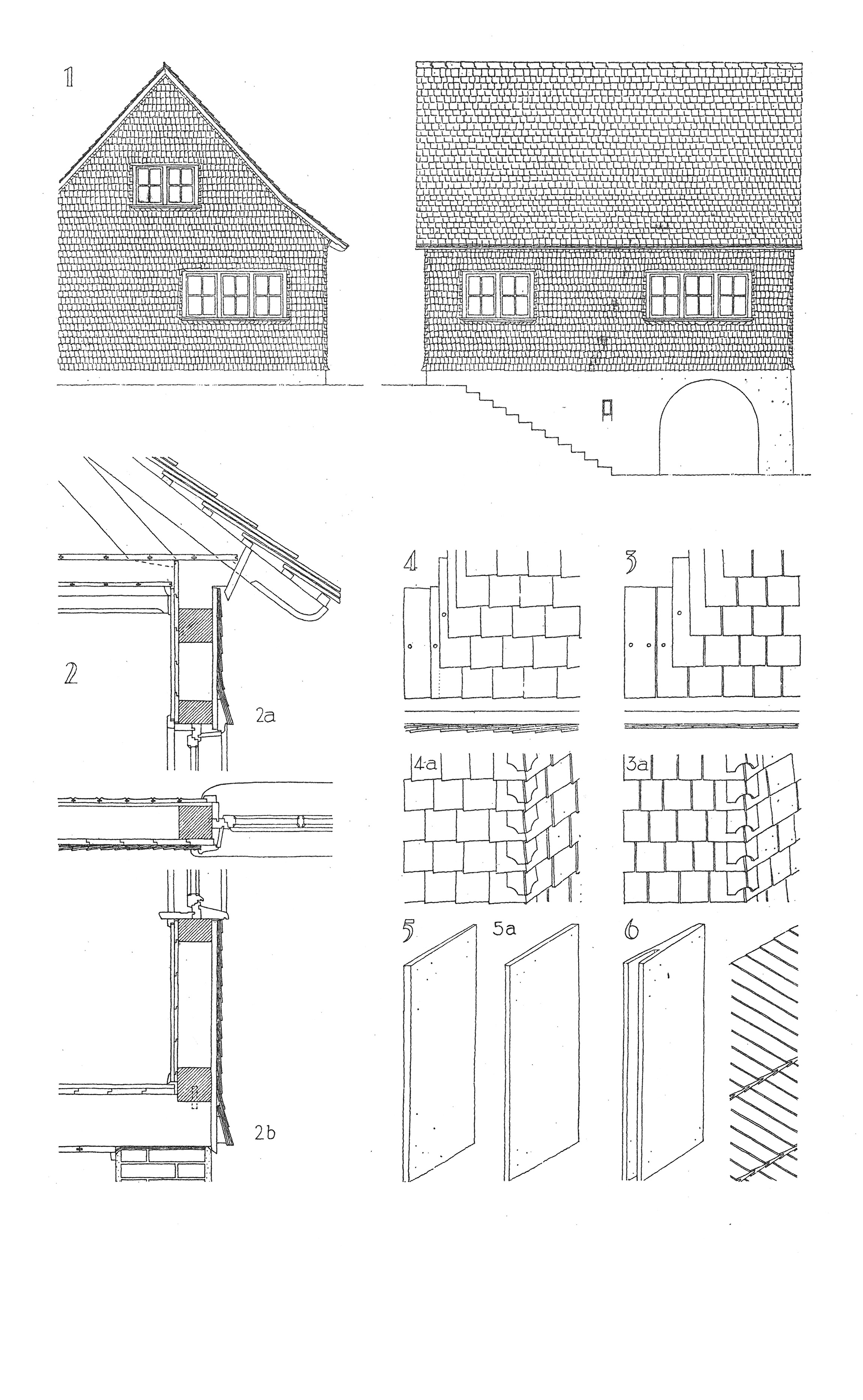 Holzschindel- Fassade