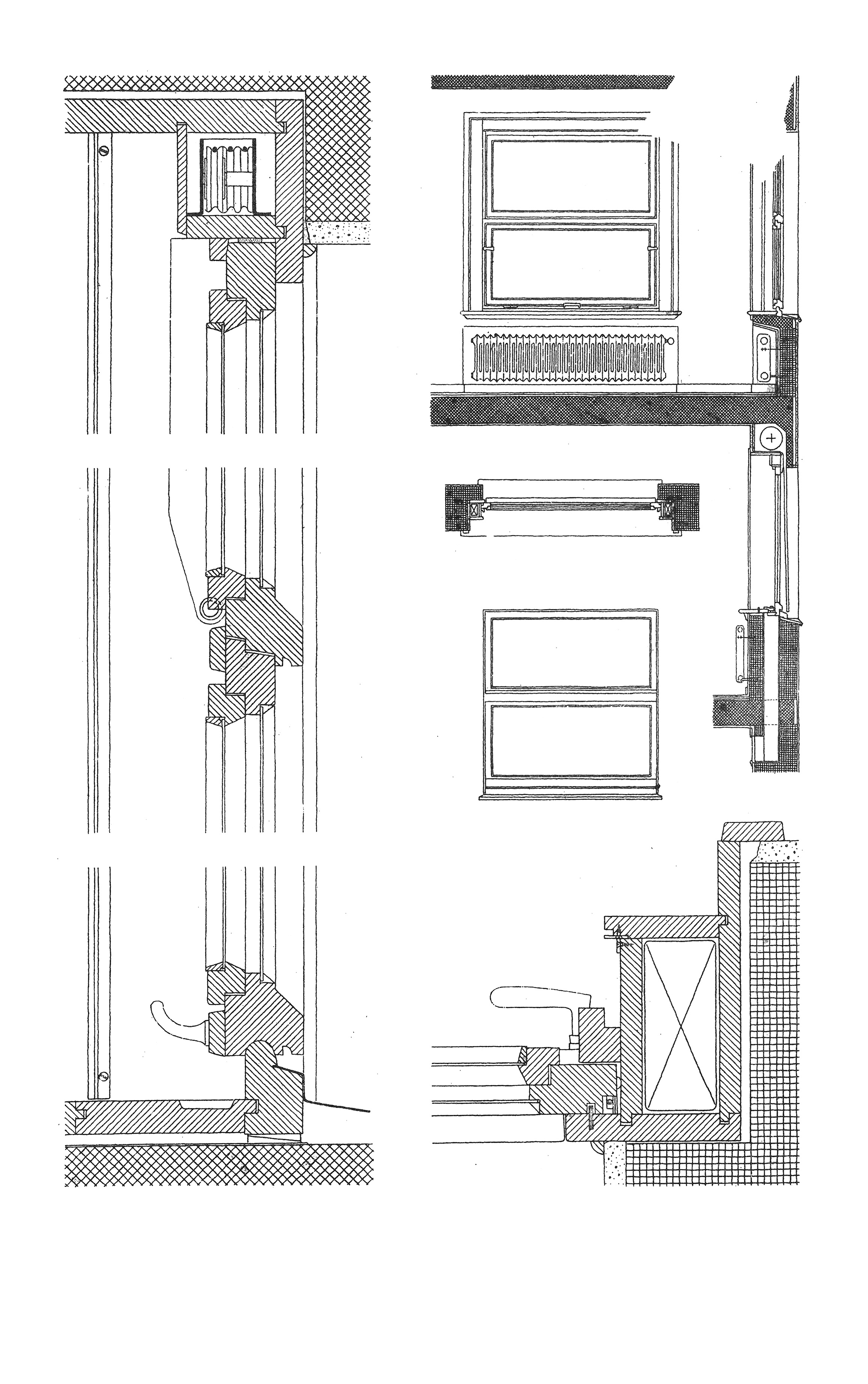 Vertikal- Schiebefenster