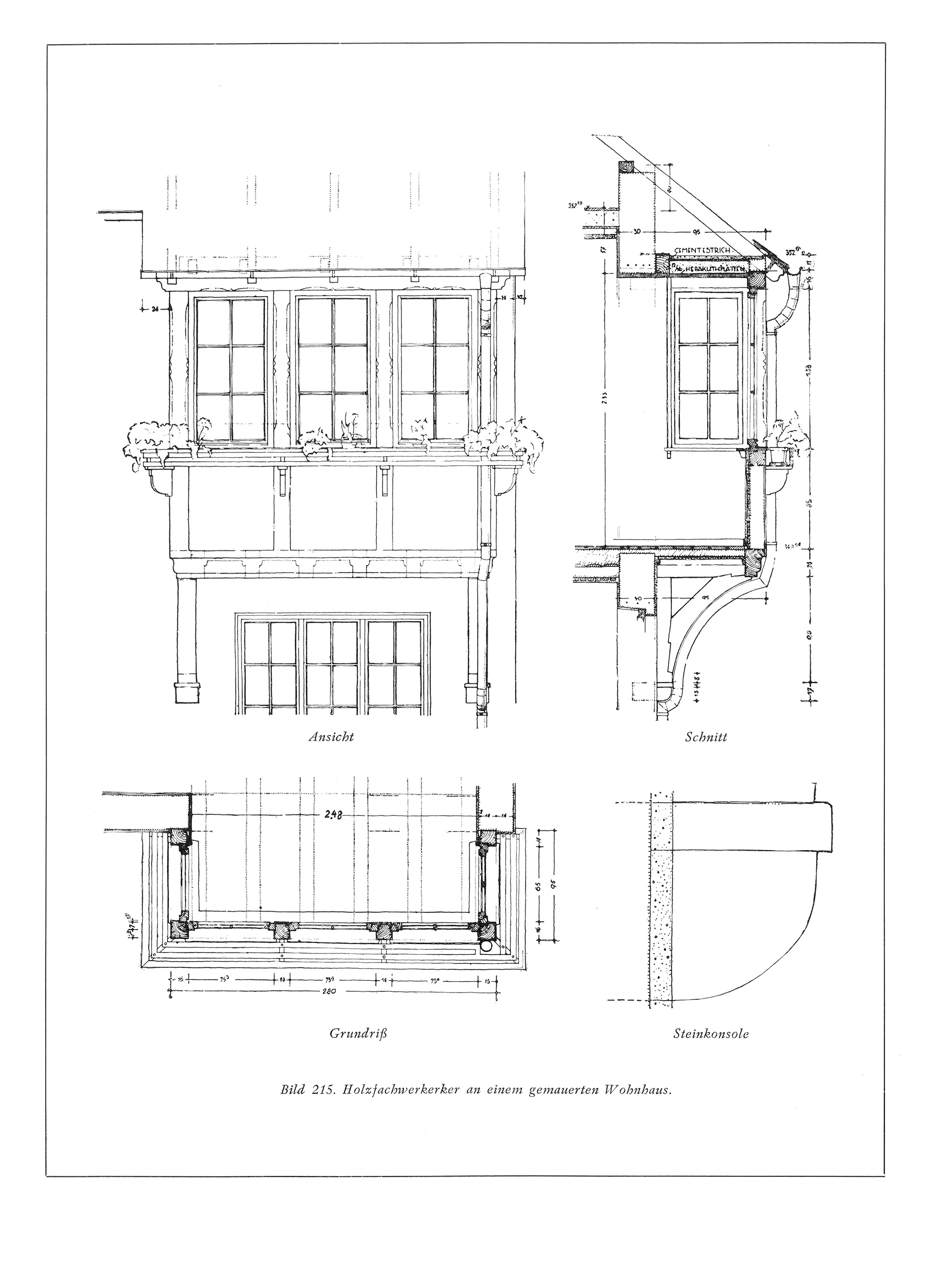 Erker Holzbau