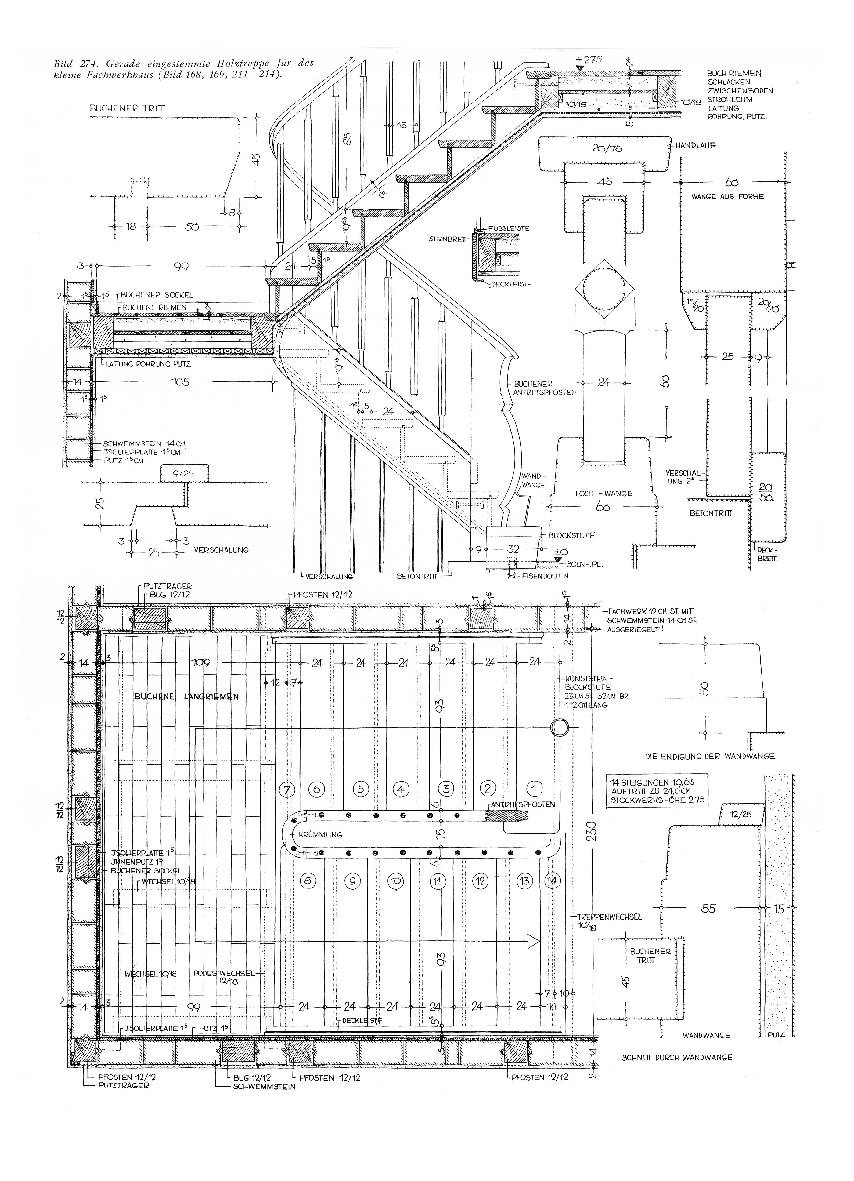 Holztreppen