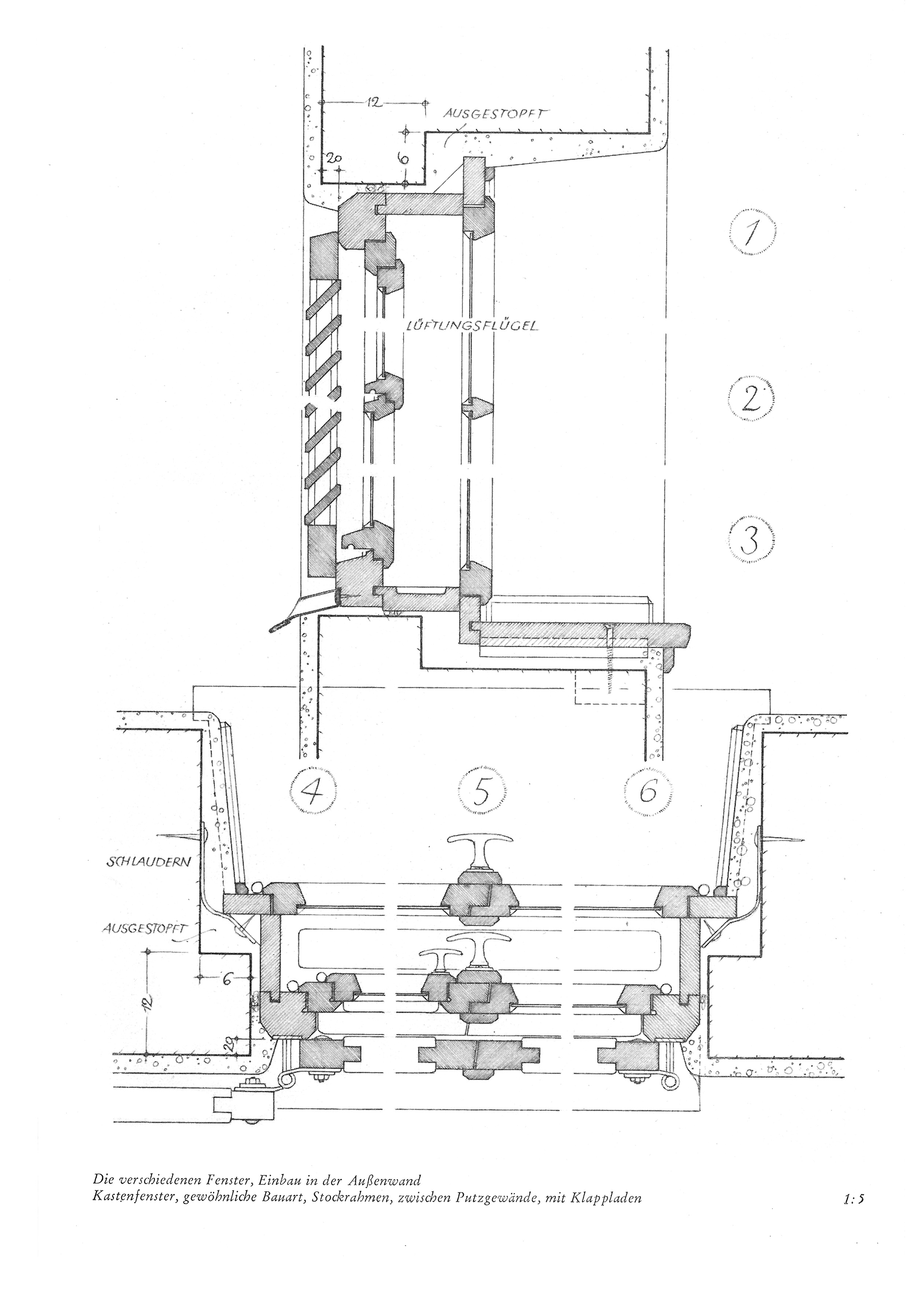 Kastenfensterdetails