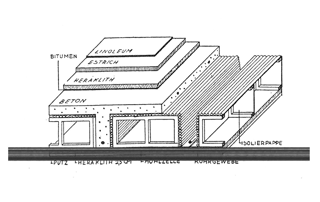 Abb. 6 // Romaklitha-Leichtzelle