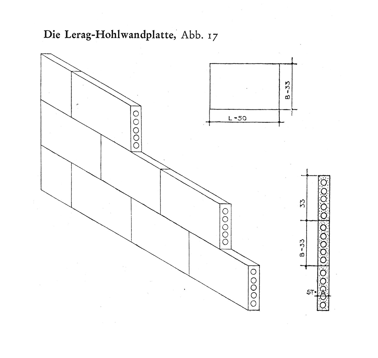 Abb. 17. // Die Lerag-Hohlwandplatte