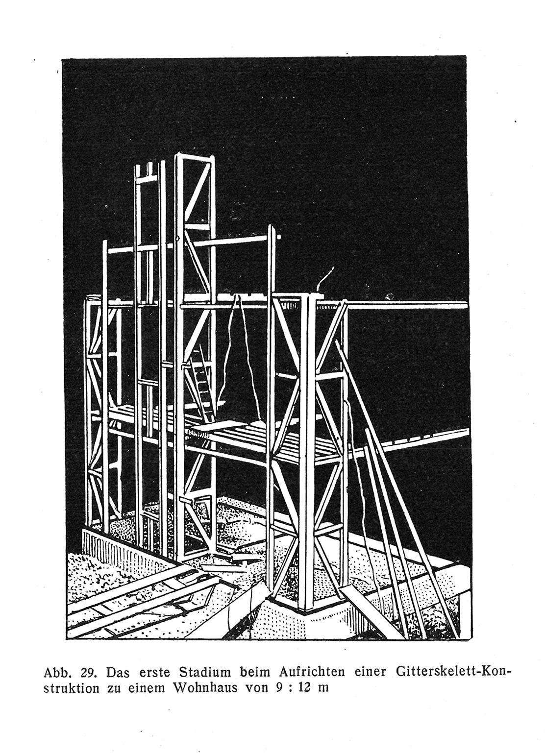 Holzskelettbauweise