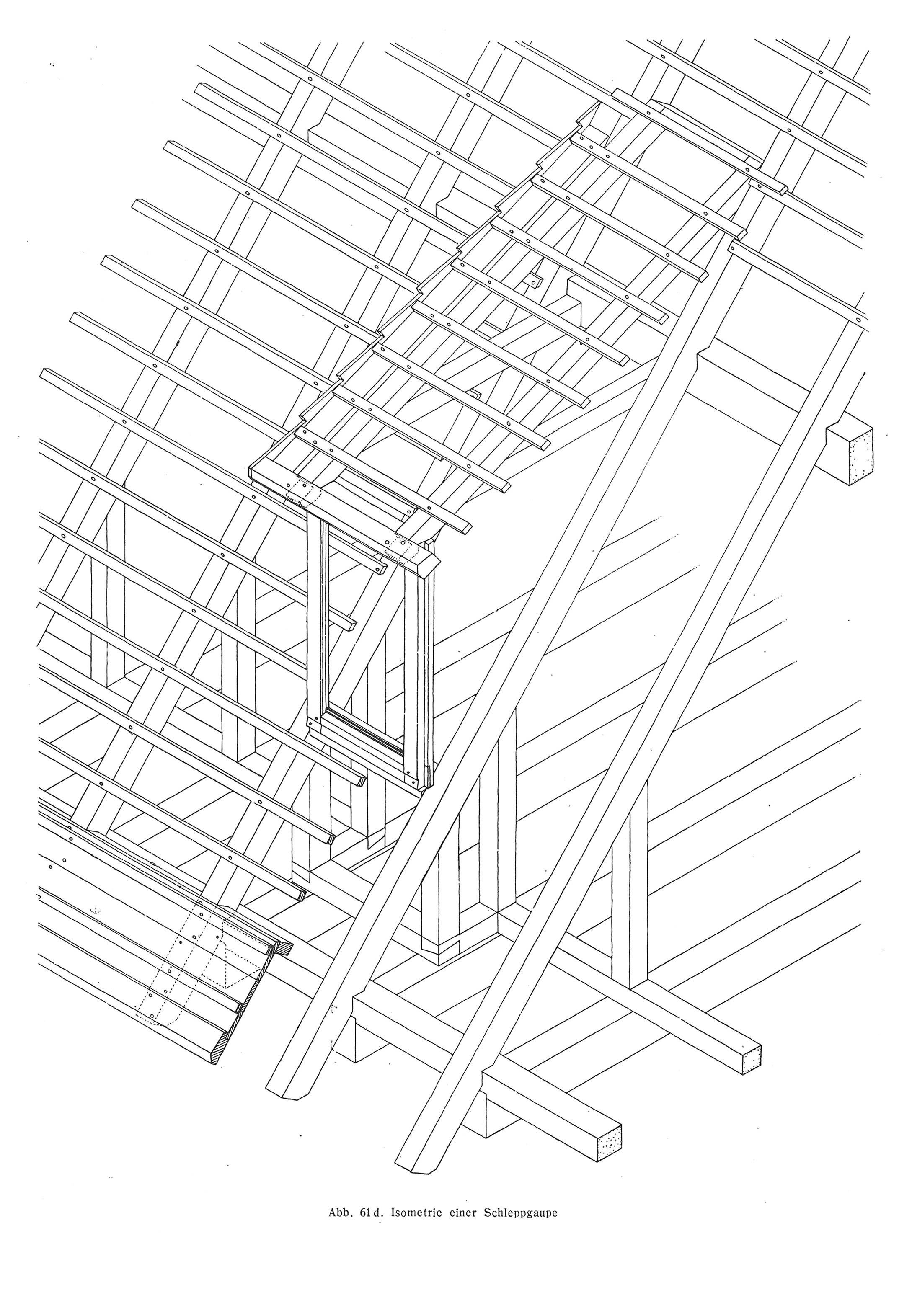 Abb. 61d. // Isometrie einer Schleppgaupe