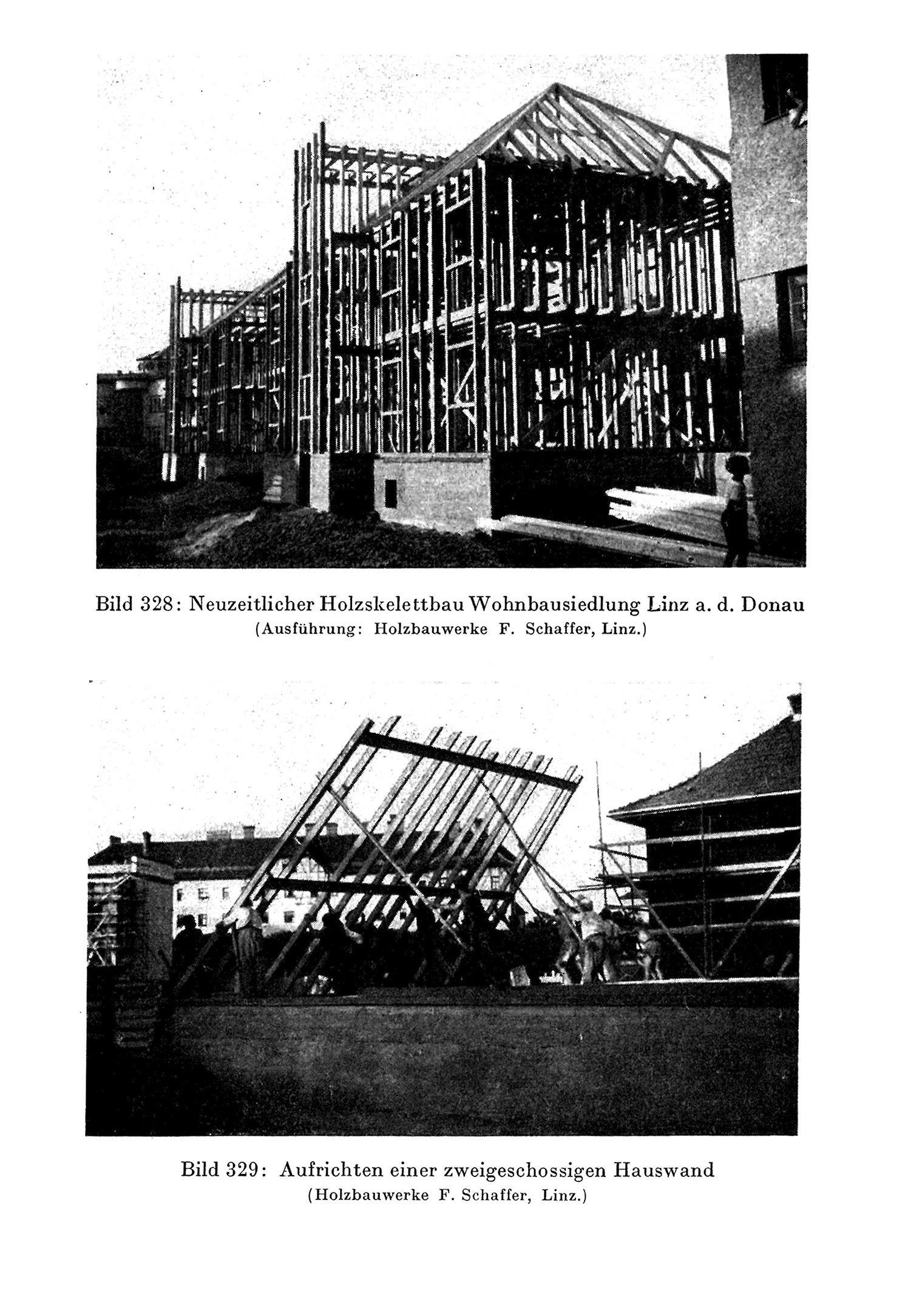 Bild 328 - 329 // Holzskelettbau [Anm. d. Red.]