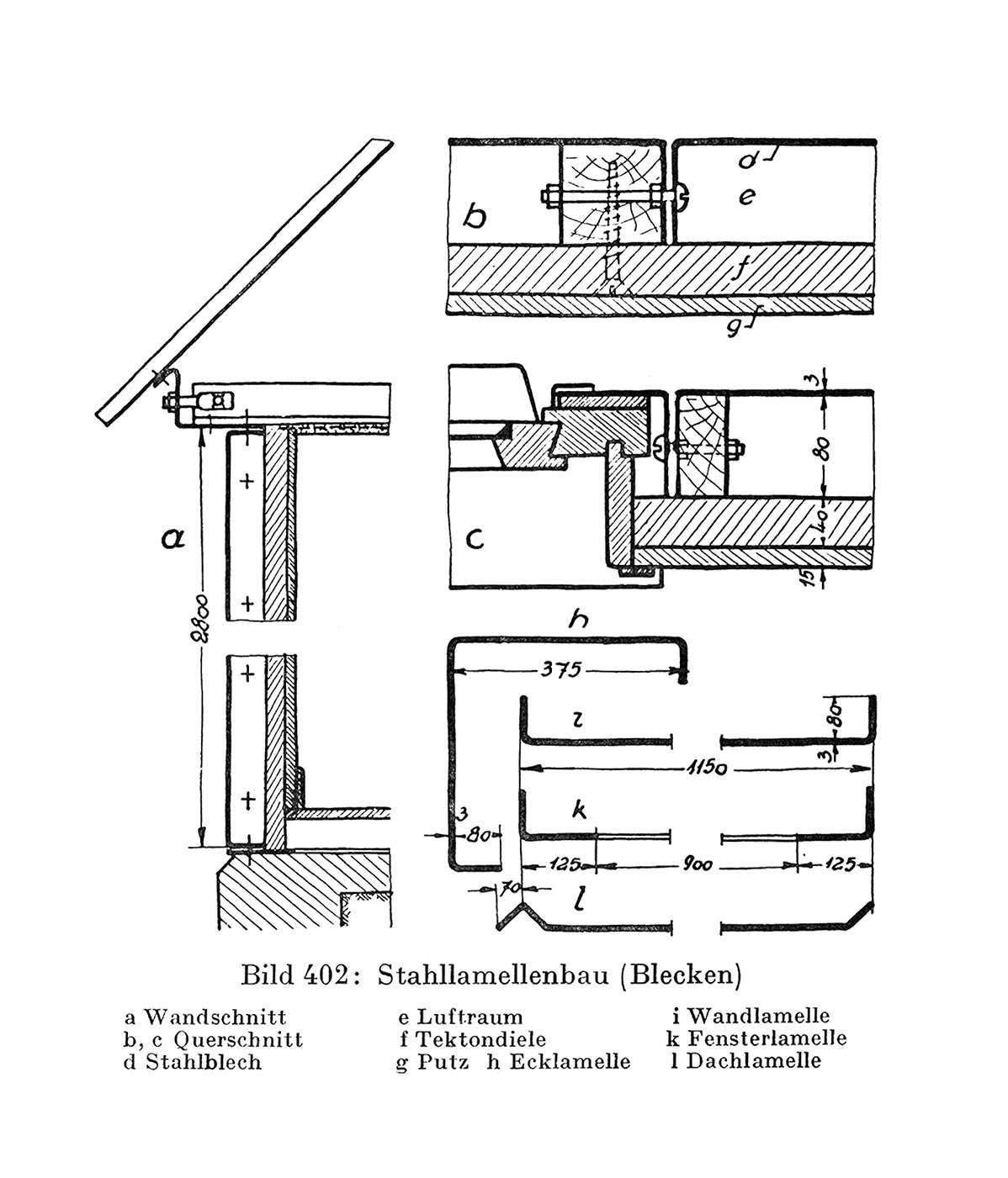 Stahlbauweise für Kleinhäuser