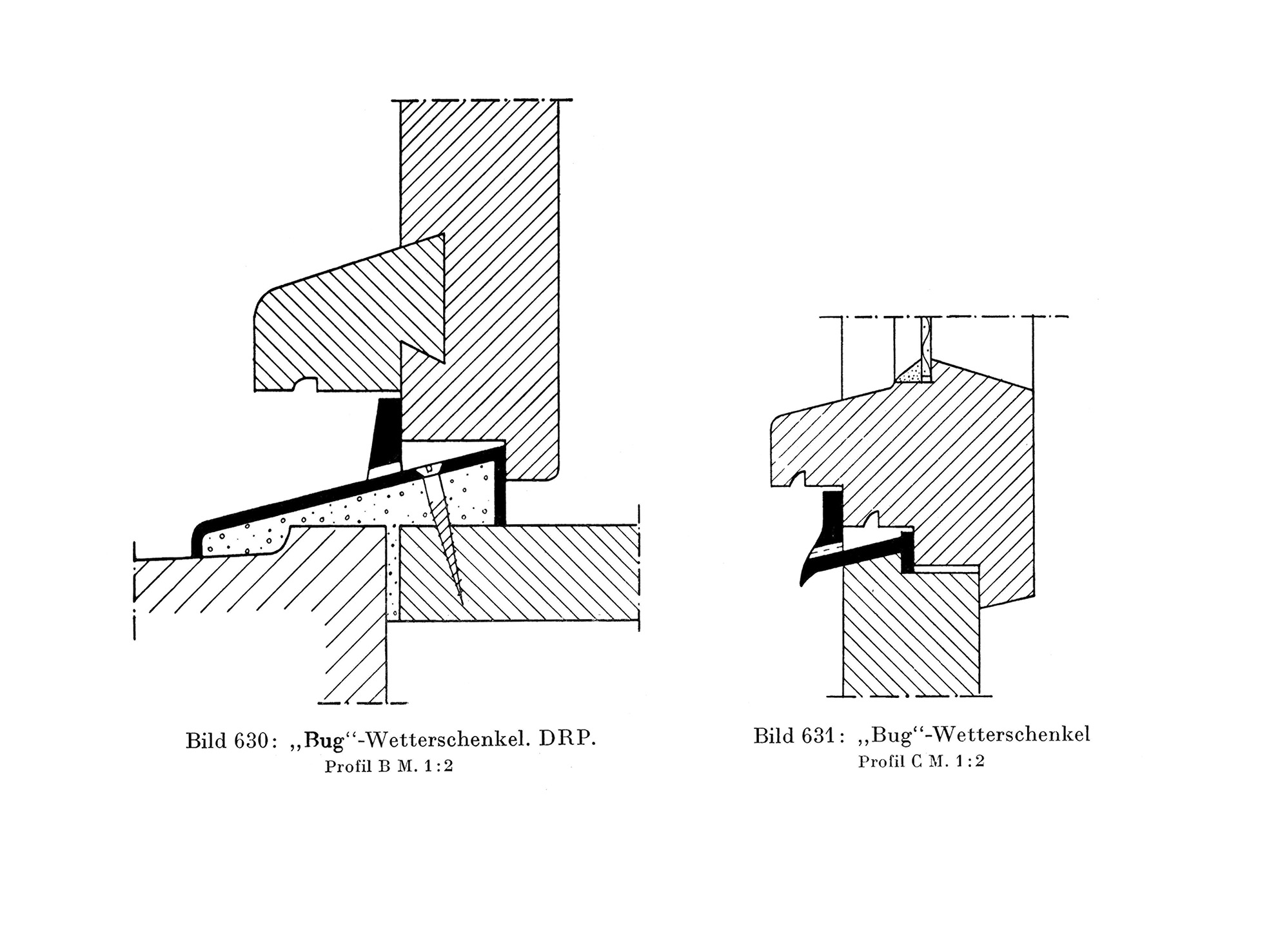 Bild 630 - 631 // "Bug"-Wetterschenkel