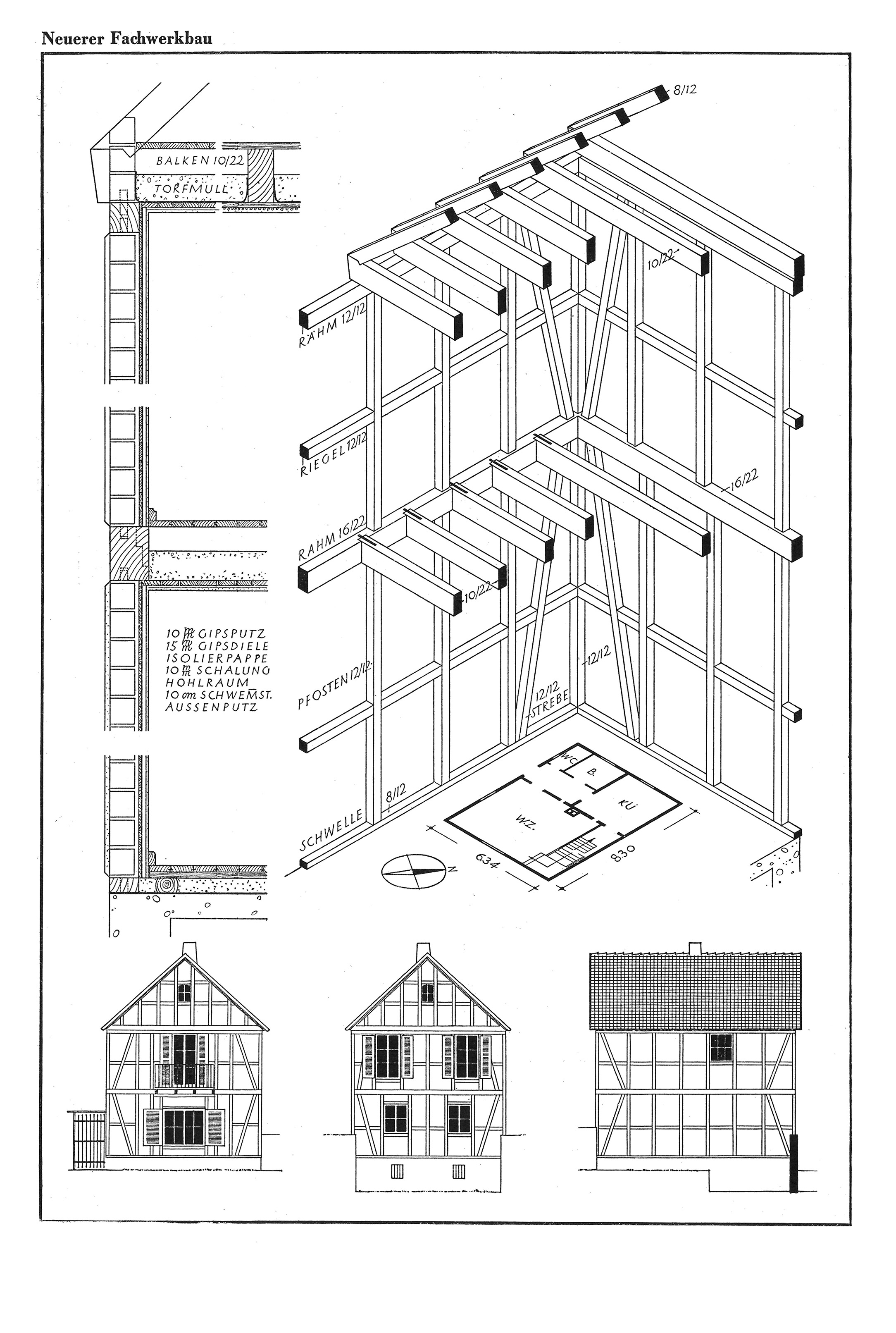 A23 Neuerer Holzgerippebau
A22 Neuerer Fachwerkbau
