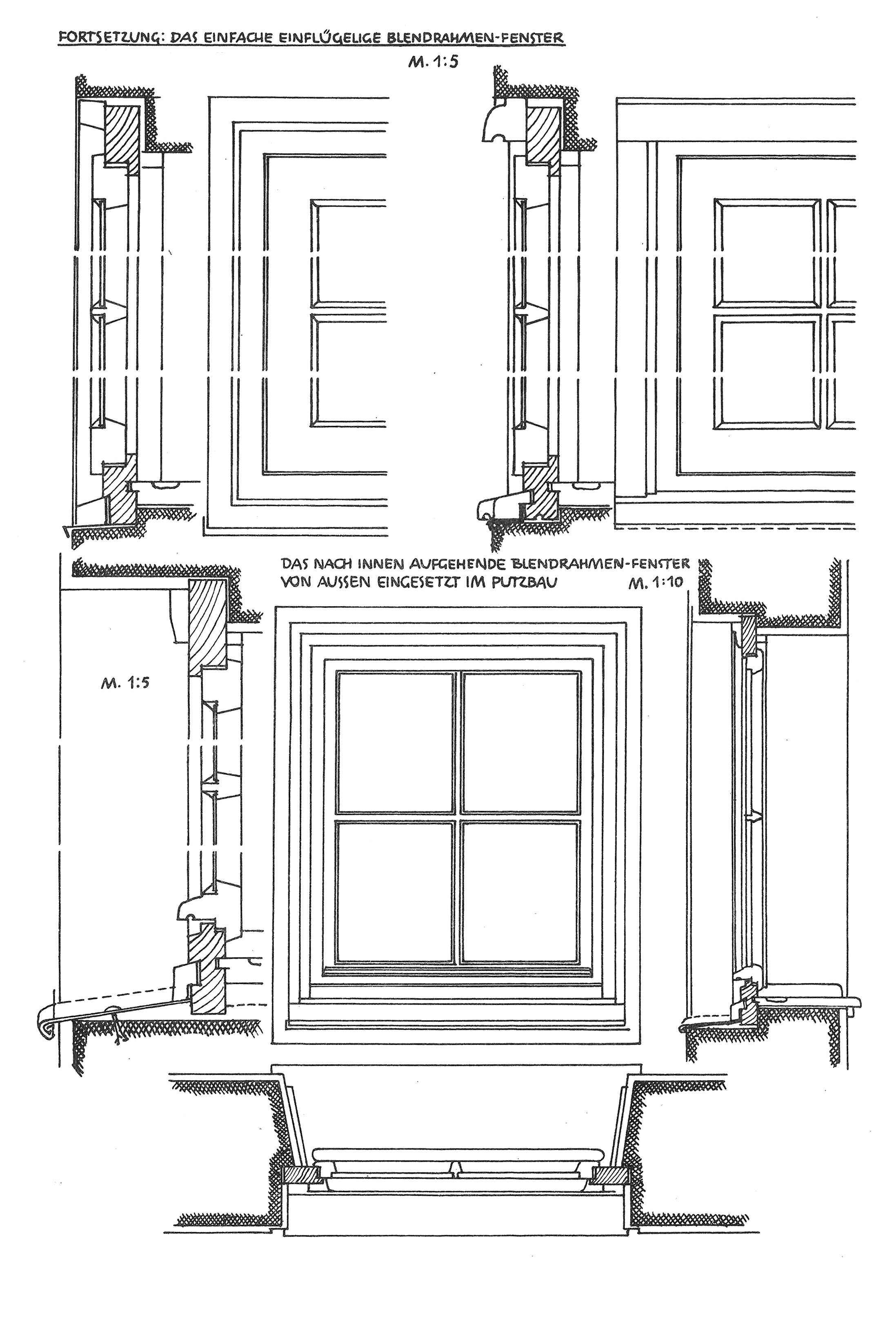 Das Blendrahmen-Fenster