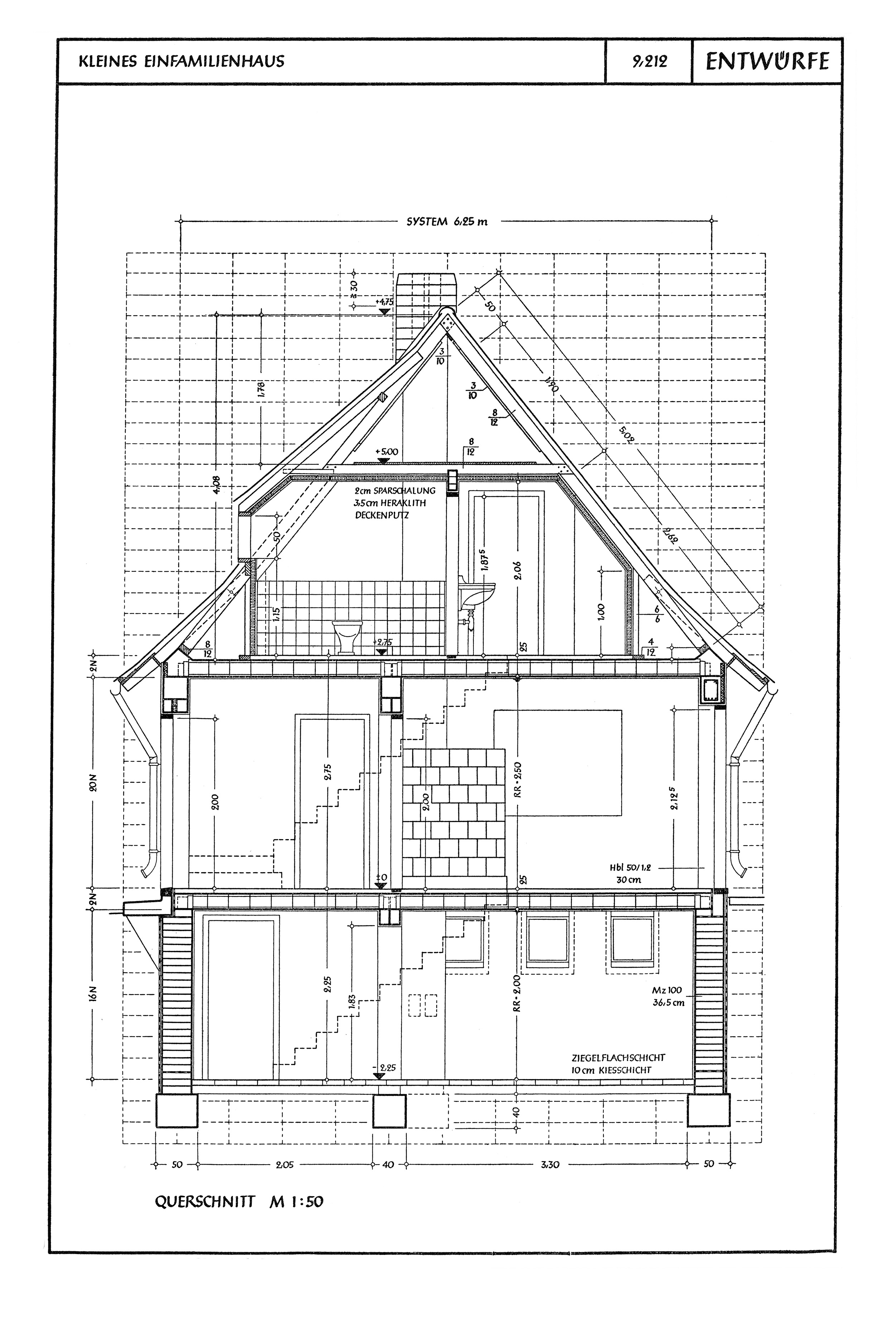 Kleines Einfamilienhaus