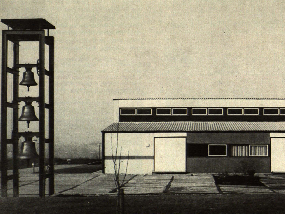 Wohn- und Saalbau in gemischter Bauweise