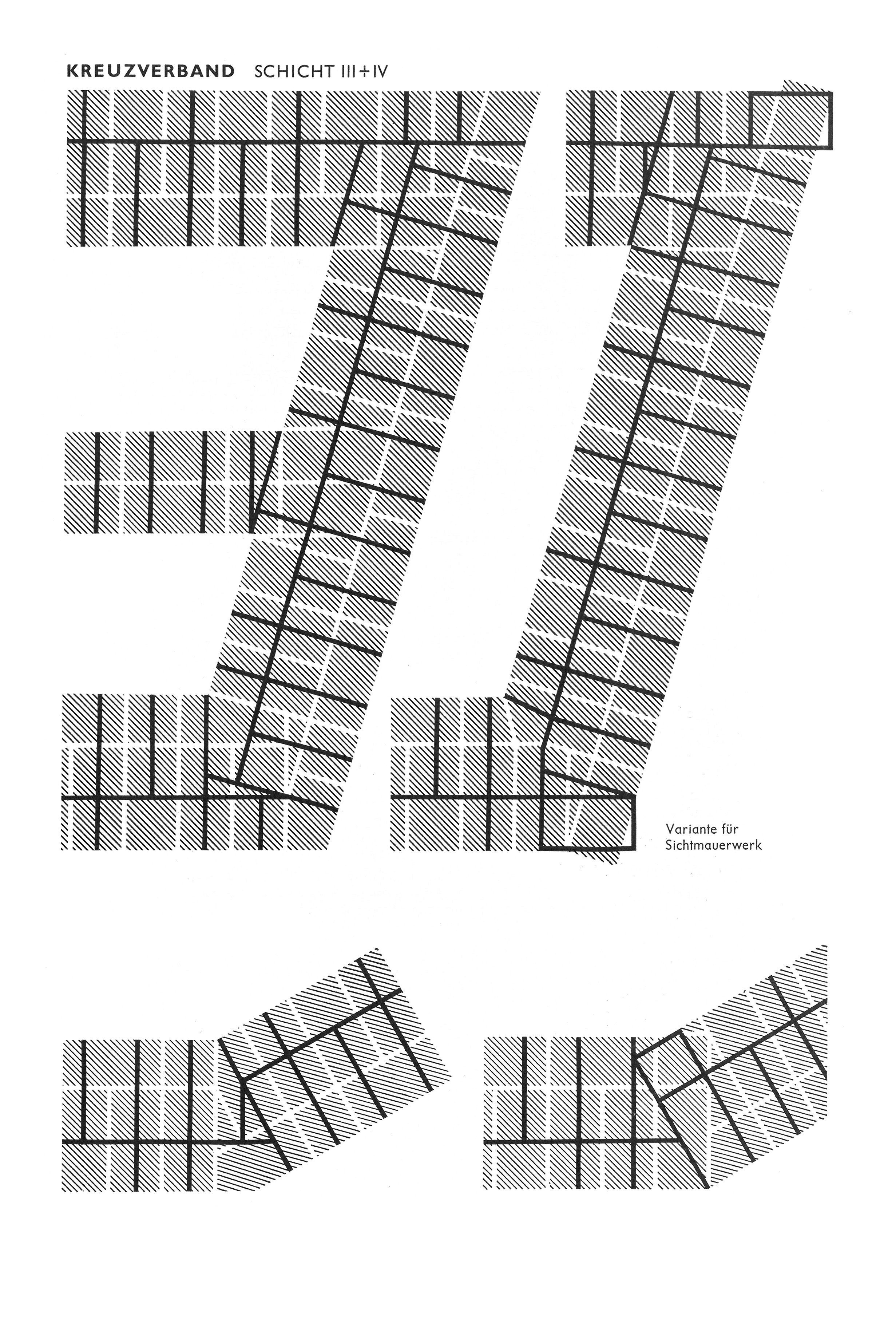 Kreuzverband // Schicht III + IV