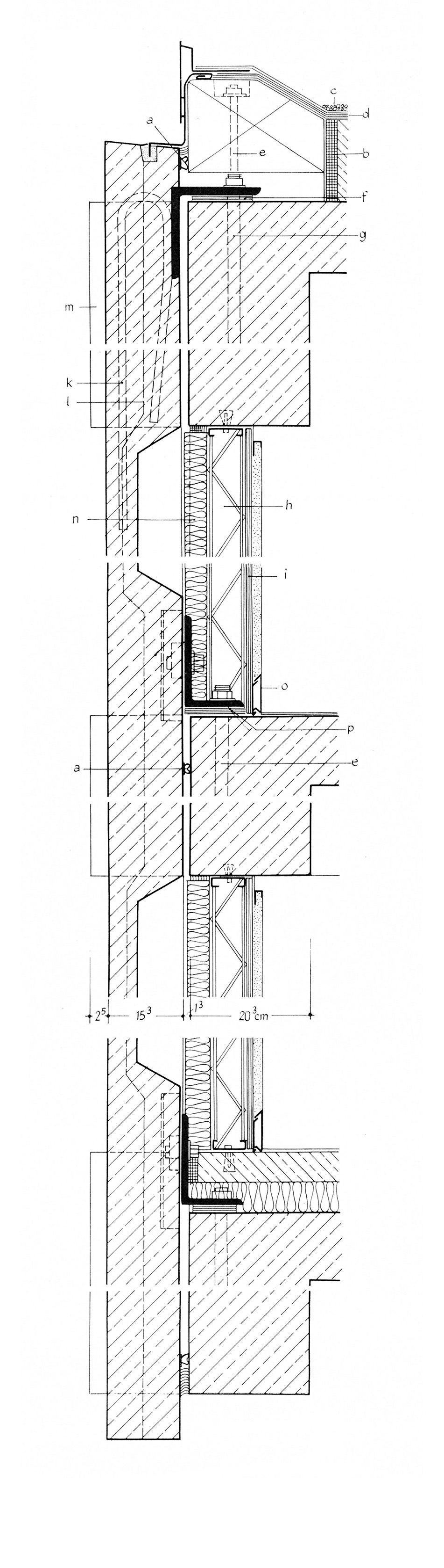 Doppelgeschossige Beton-Außenwandelemente