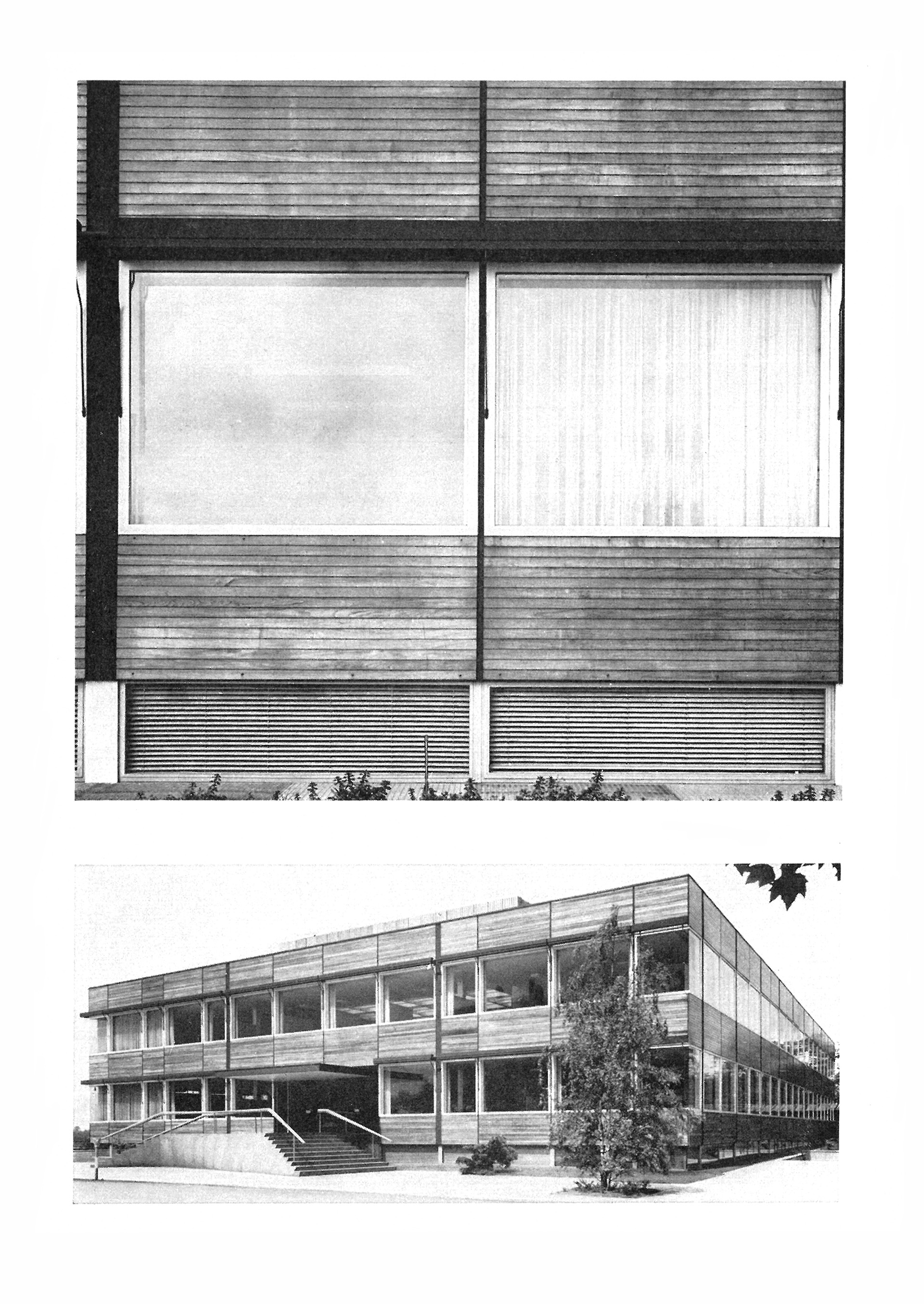 Abb. // Verwaltungsgebäude der Fa. Boehringer, Mannheim [Anm. d. Red.]