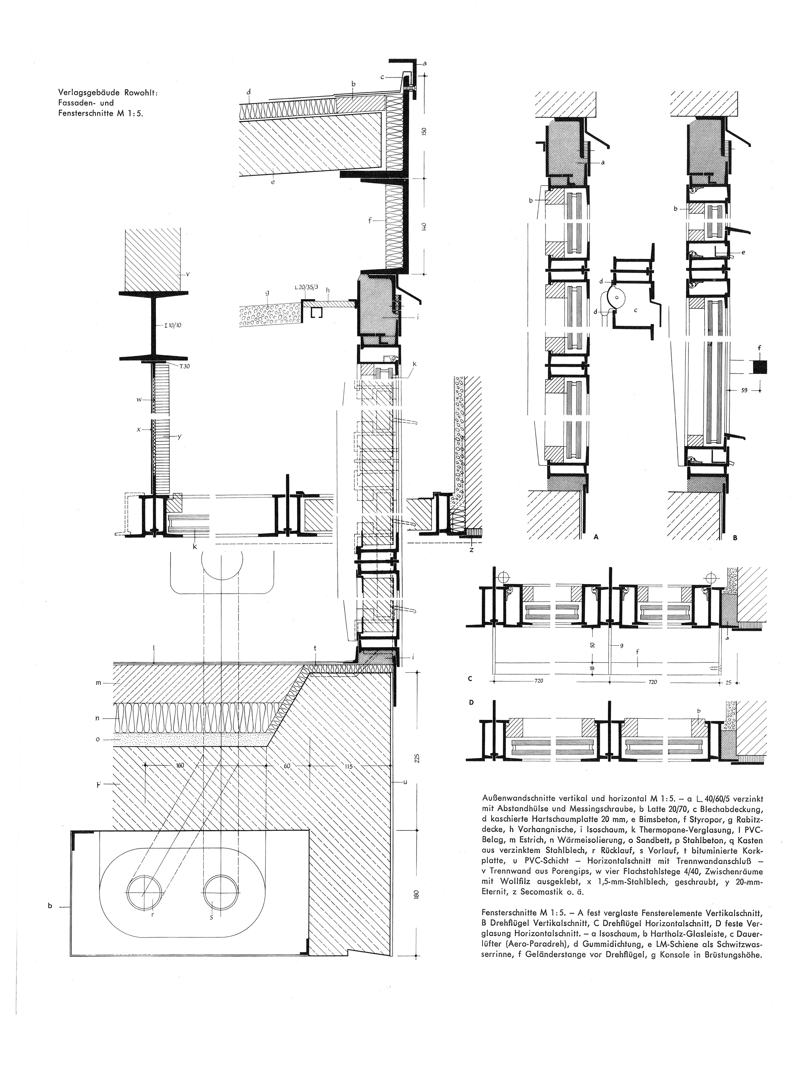 Glasfronten in Stahlrahmenkonstruktion