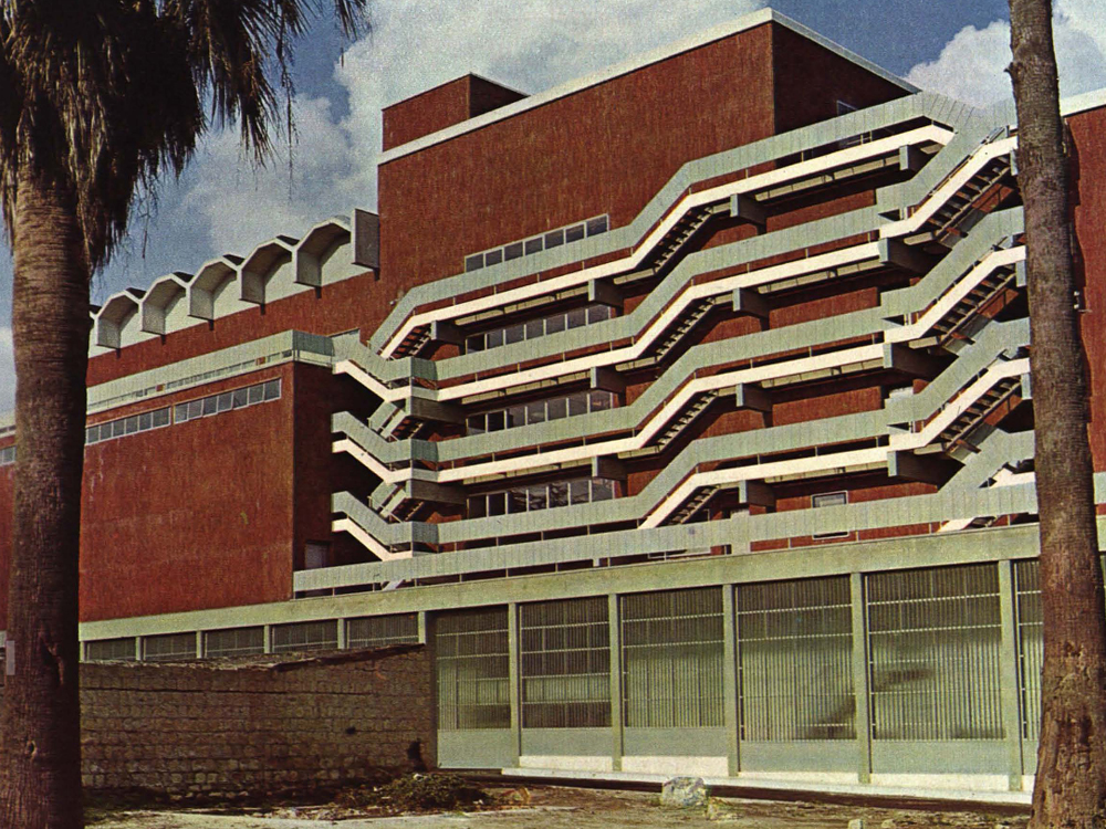 Zentrum von Radio Televisione Italiana in Neapel