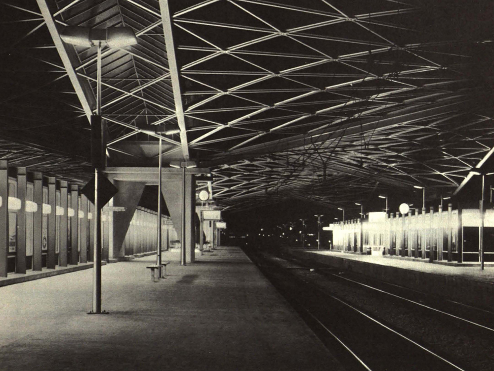 Bahnhof in Tilburg/Holland