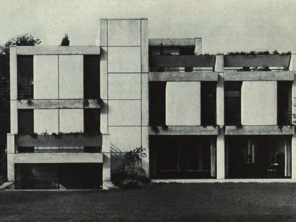 Doppelwohnhaus in Betonkonstruktion