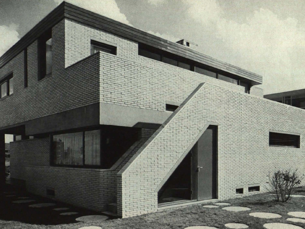 Doppelwohnhaus in Ziegelbauweise