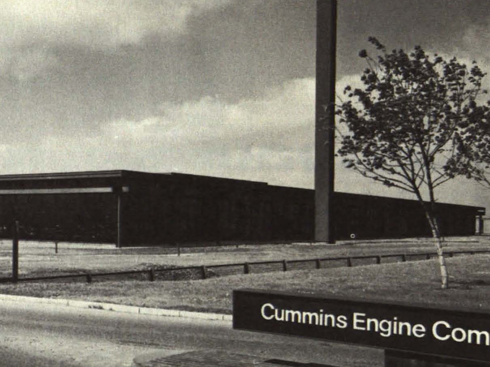 Fabrikationsanlage mit Büroflächen der Cummins Engine Company