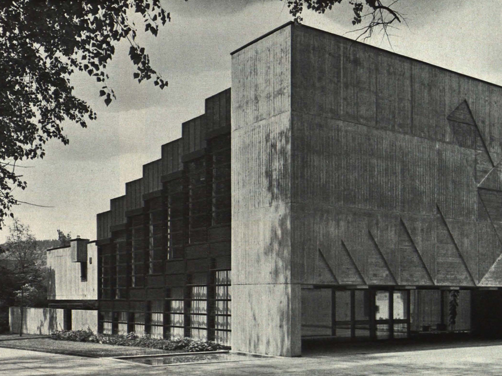 Aula der Gewerbeschule Aarau