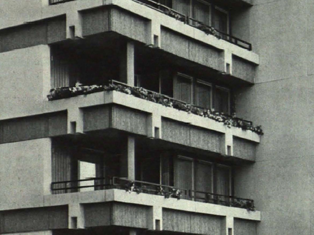 Bauaußendetails Balkone