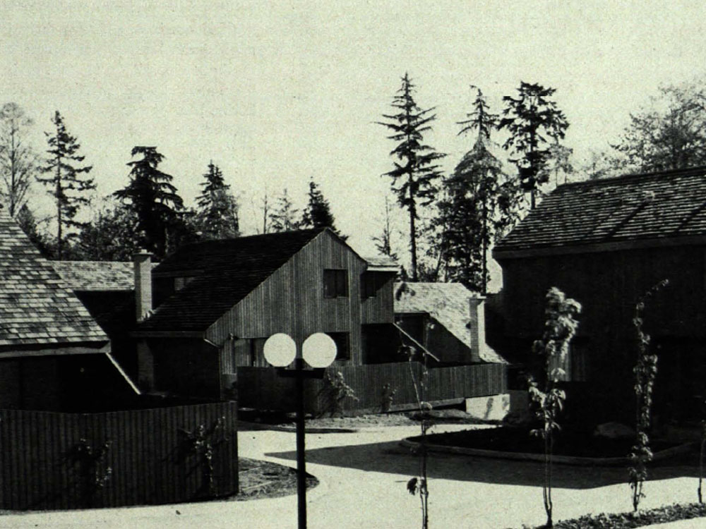 Siedlung bei Vancouver