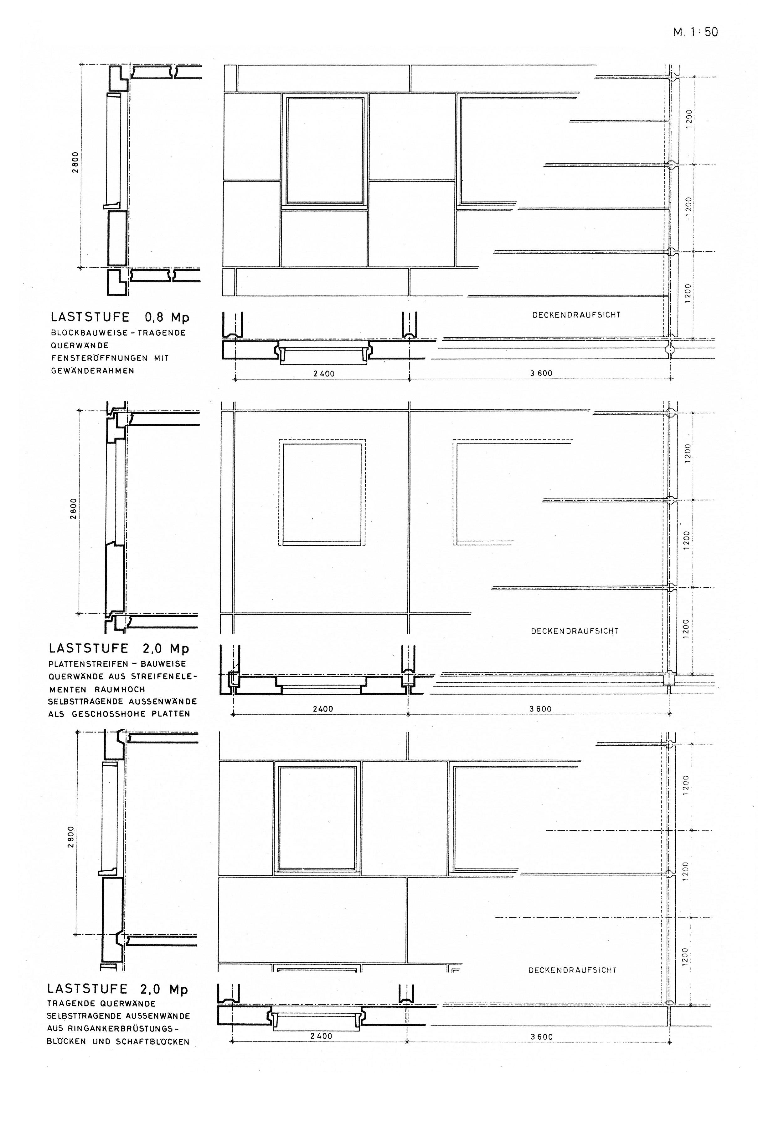 Bild 1.11. // Montage- Wandbausysteme Block und Plattenstreifen-Bauweise