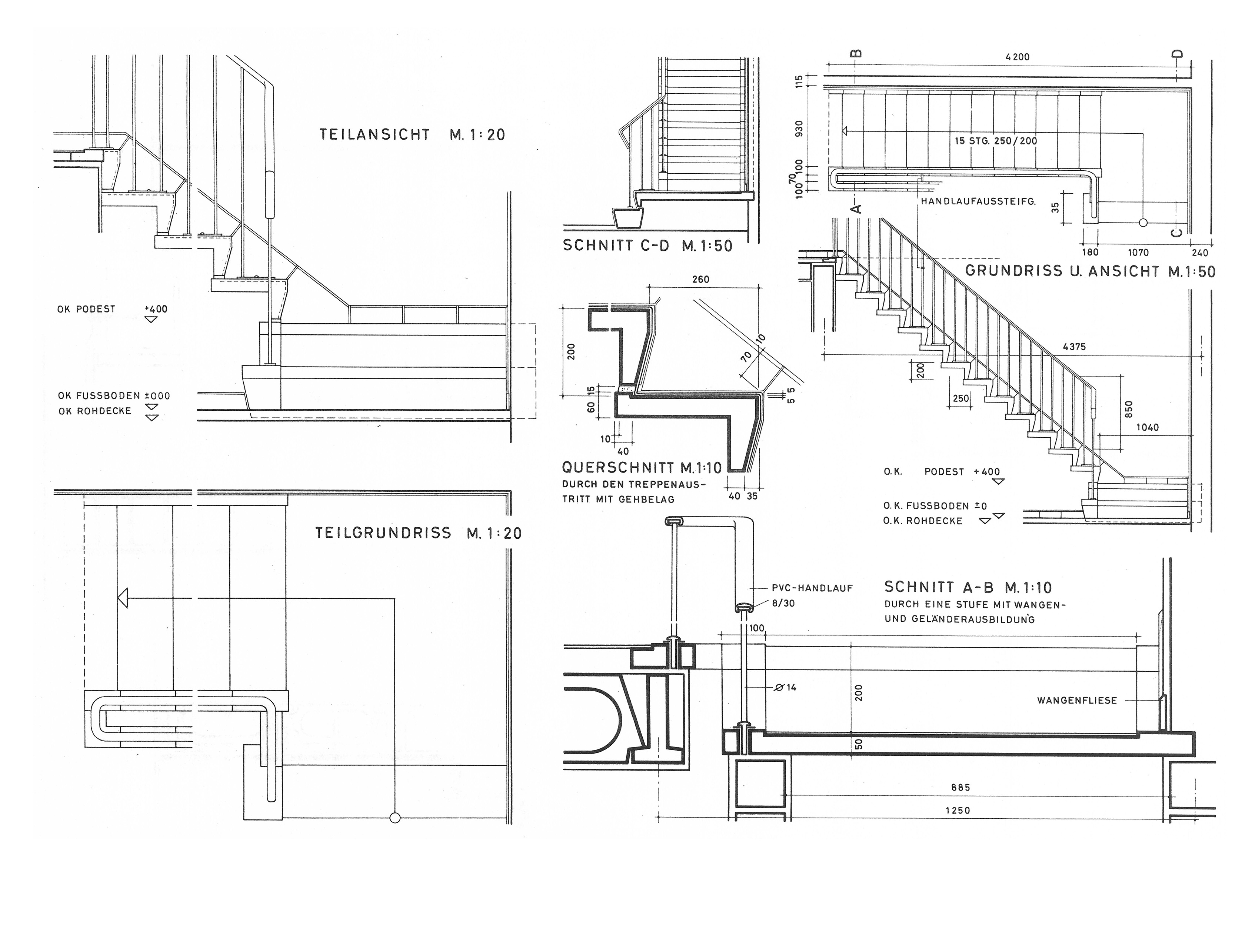 Bild 6.3. // Einfamilienhaus-Treppe aus Einzelstufen