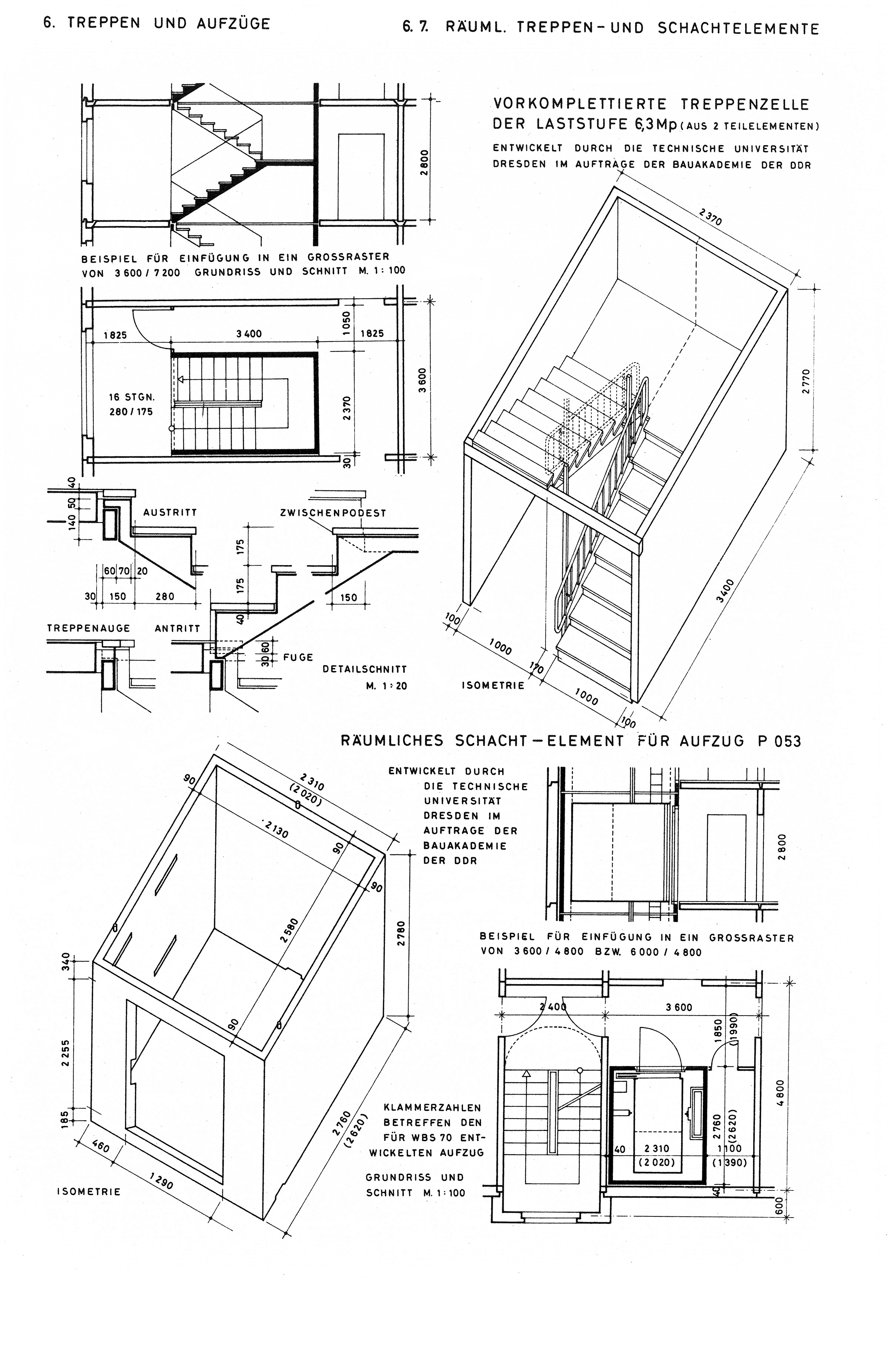 Bild 6.7. // Räuml. Treppen- und Schatelemente