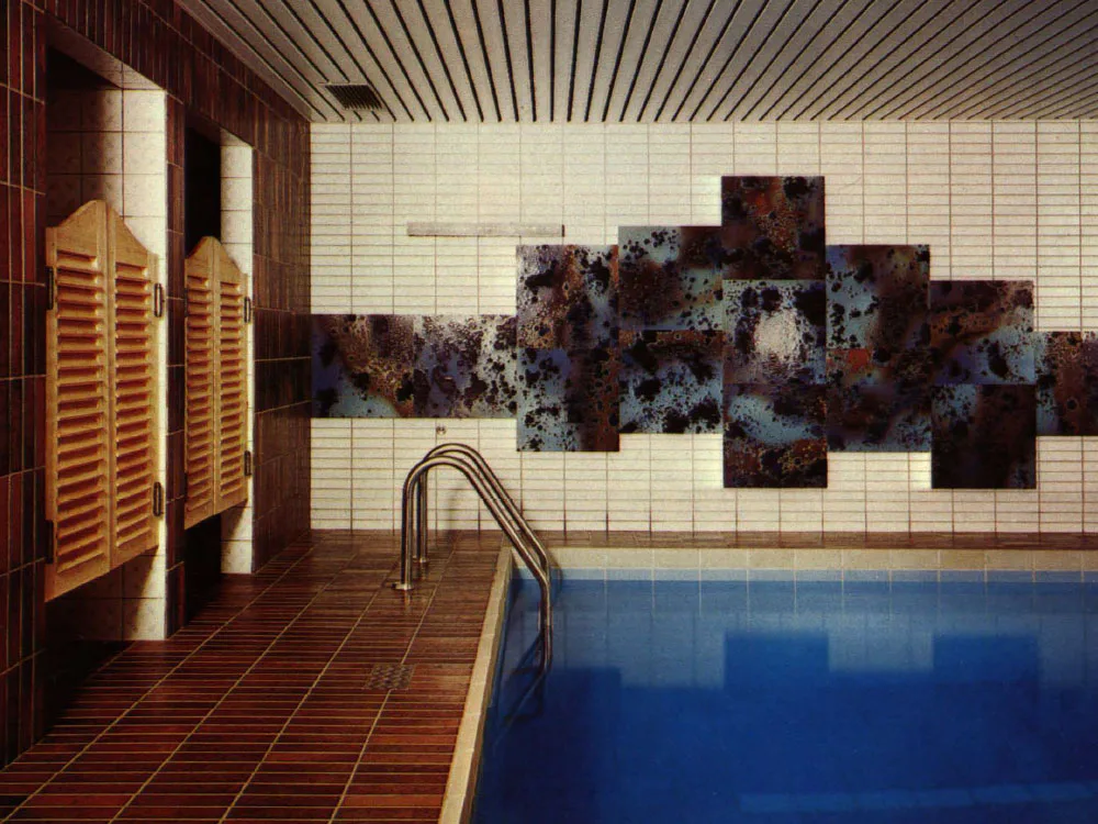 Verschiedene Privat-Schwimmhallen