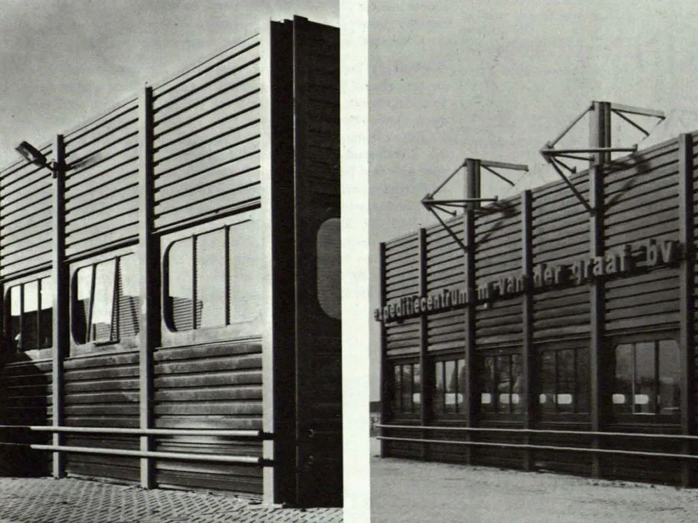 Sonderbauten Halle eines Speditionszentrums