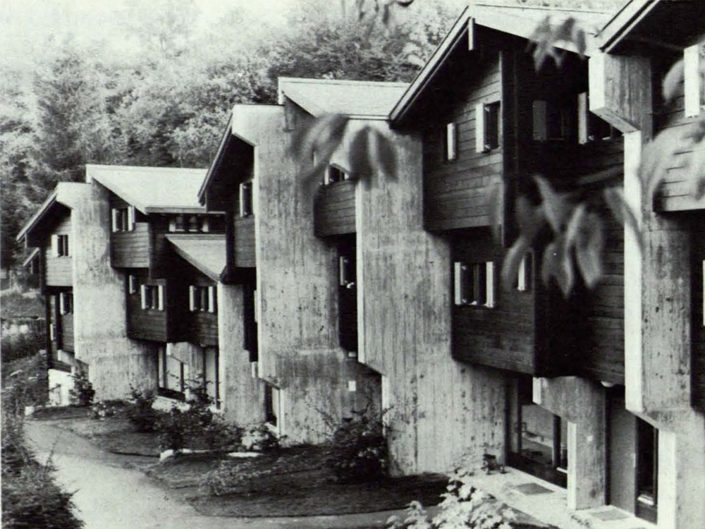 Wohnhausgruppe Les Vergottes, Choex/Wallis
