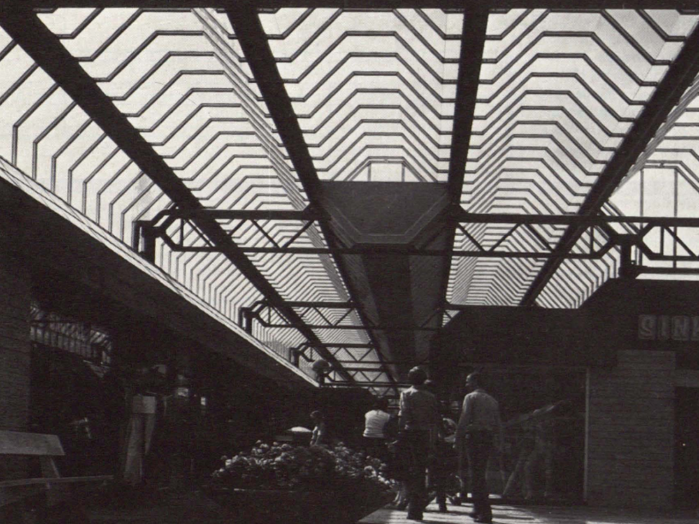 Ladenzentrum in Schiedam/Rotterdam