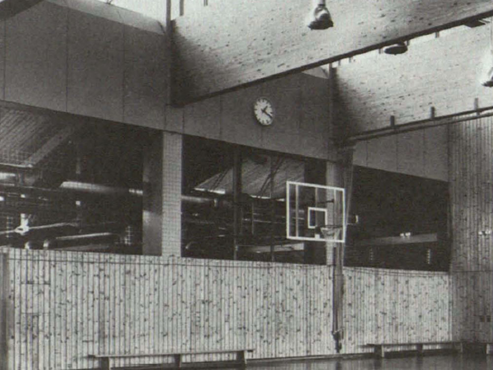 Turnhalle einer Schule in Kolbermoor