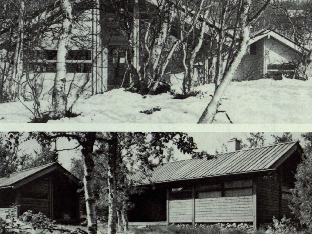 Ferienhausprogramm als Element- und Tafelbausystem in Holz