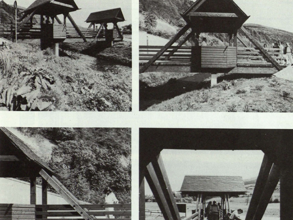 Fußgängerbrücke über die Erft